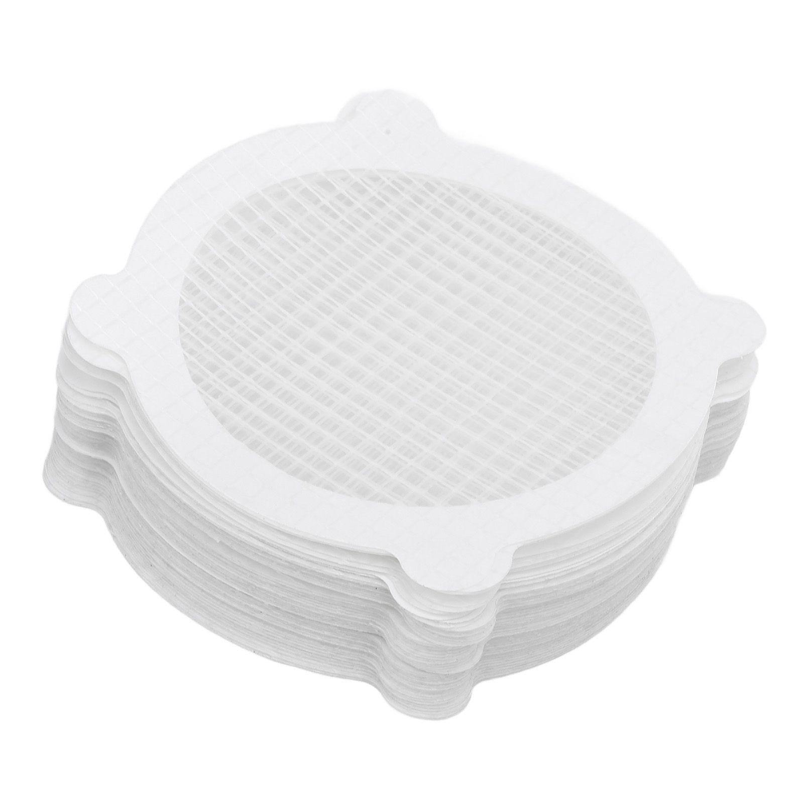 50PCS Floor Drain Stickers Single Use Mesh Hair Catcher for Bathroom Shower view 9
