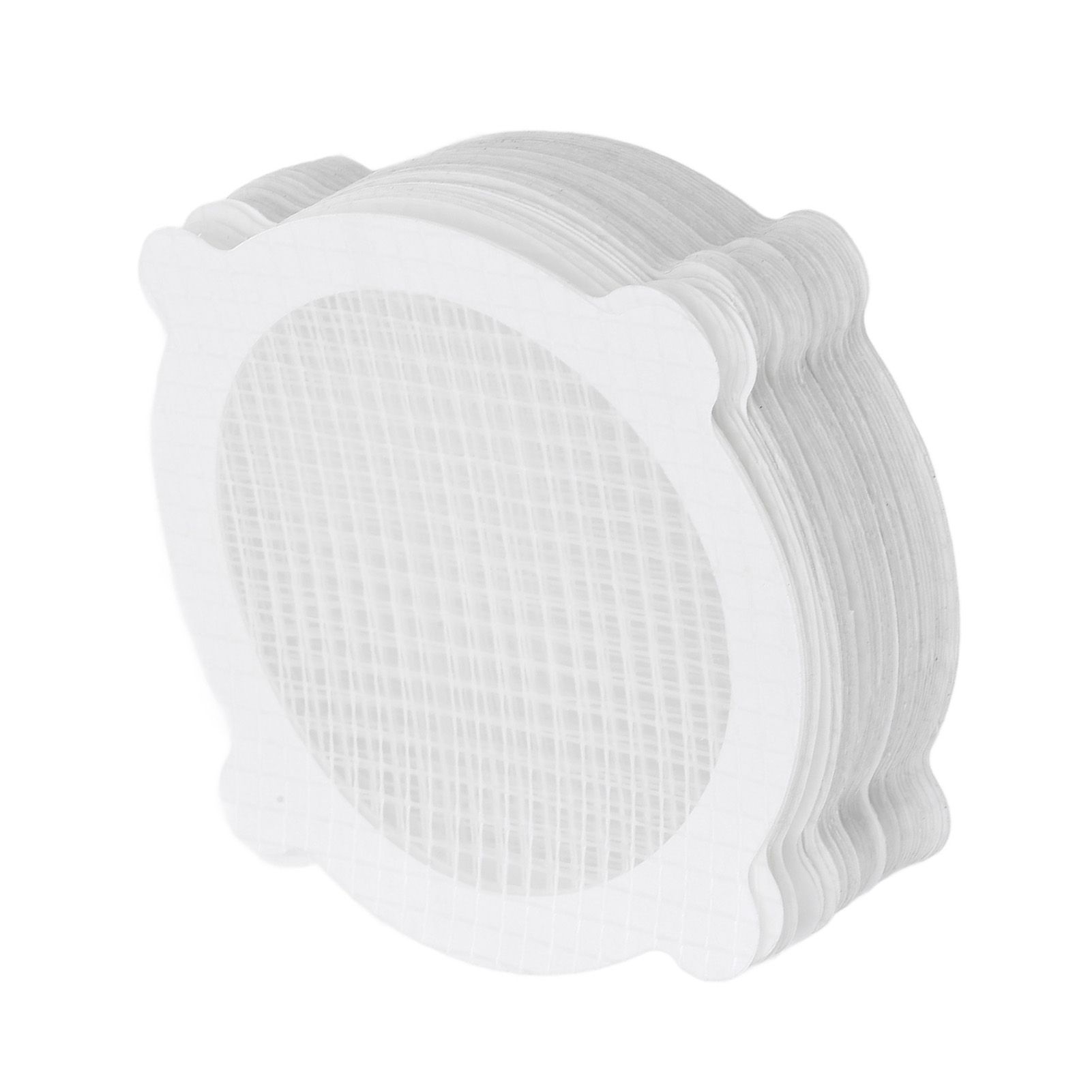 50PCS Floor Drain Stickers Single Use Mesh Hair Catcher for Bathroom Shower view 10