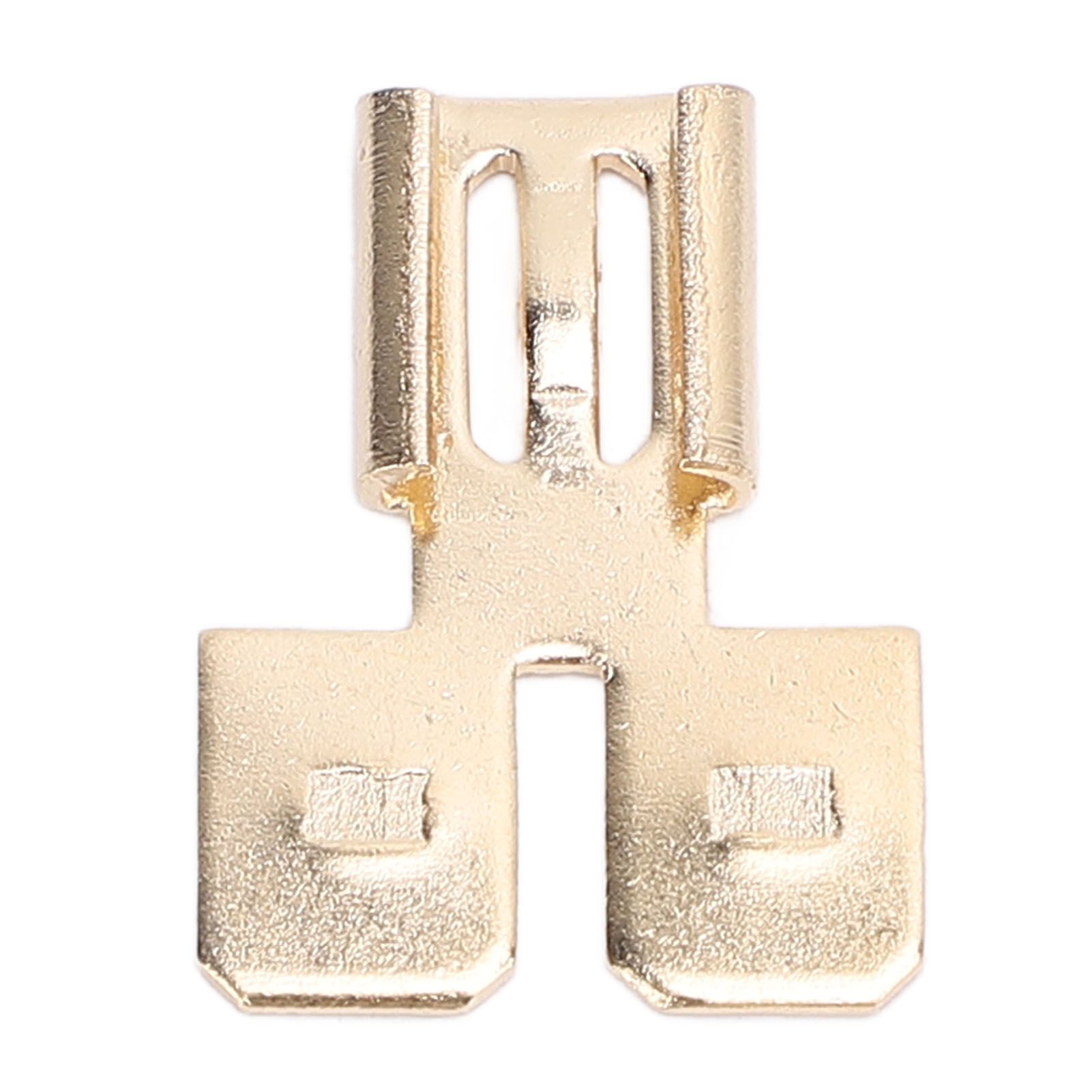 Double Piggyback Spade Connector Set Quick Disconnect Non Insulated Car view 5