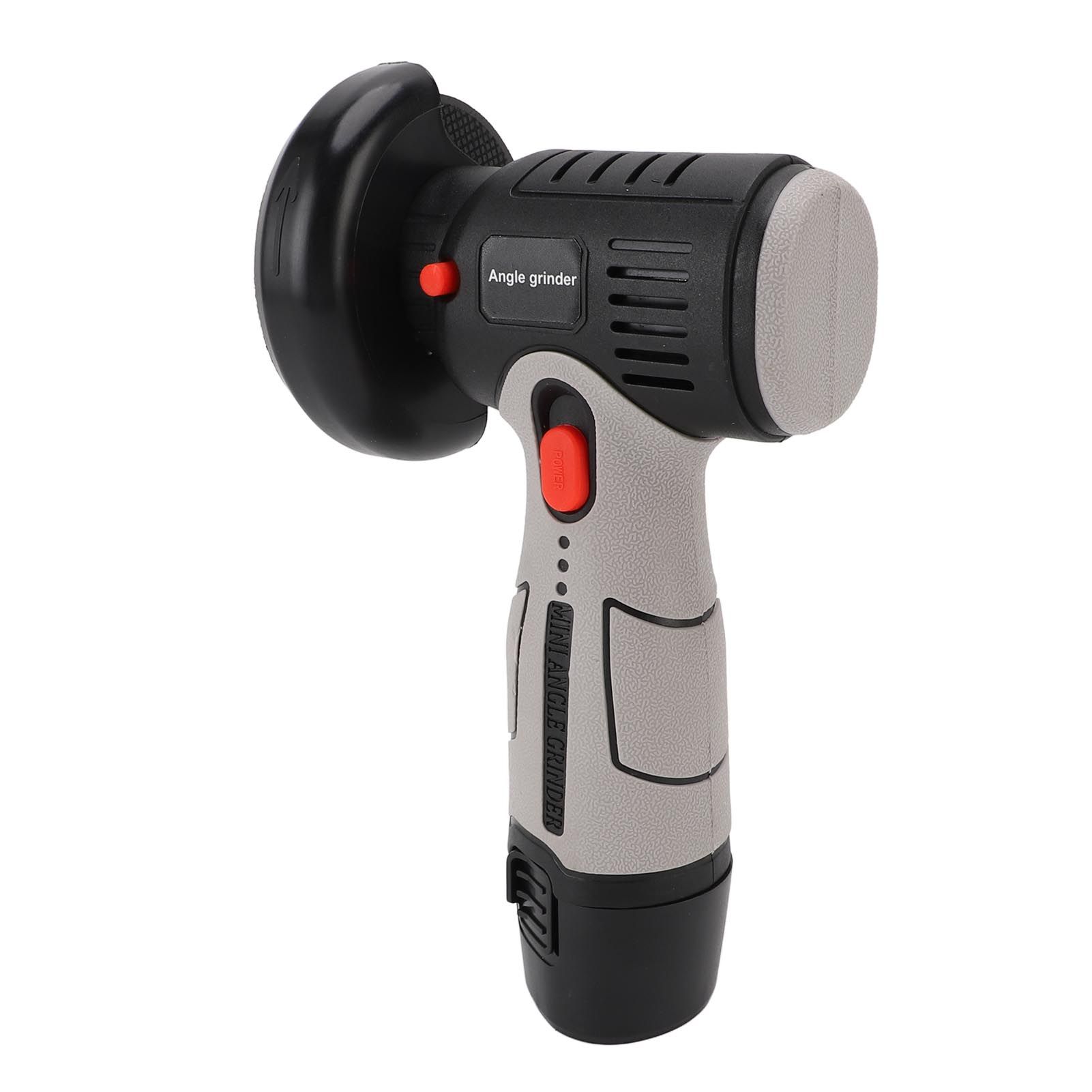 Cordless Angle Grinder with 2pcs 12V 1500mAh Batteries 19500rpm Electric Angle view 4