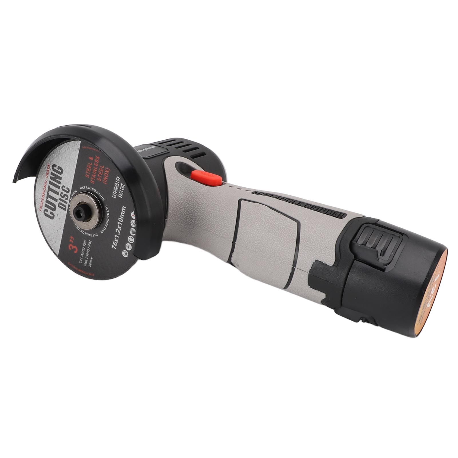 Cordless Angle Grinder with 2pcs 12V 1500mAh Batteries 19500rpm Electric Angle view 8