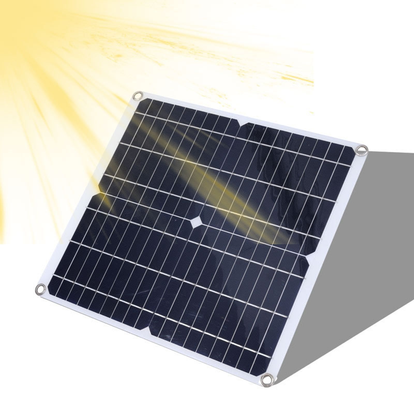 9.8in Solar Exhaust Fan with Solar Panel Portable Vent Fan Kit IP65 Waterproof view 4