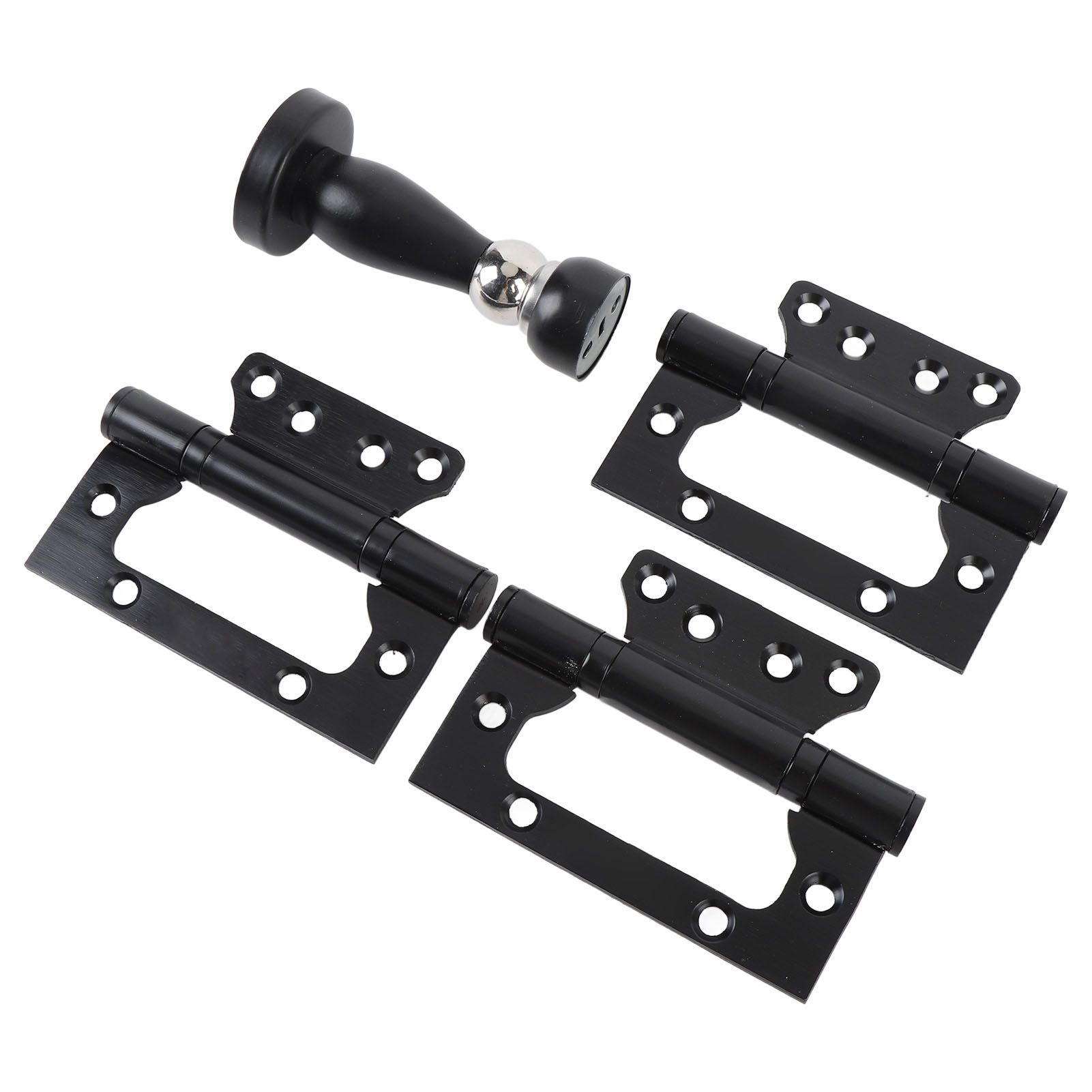 4 Inch Door Hinge with Magnetic Door Stopper Silent Metal Door Hinge for Home