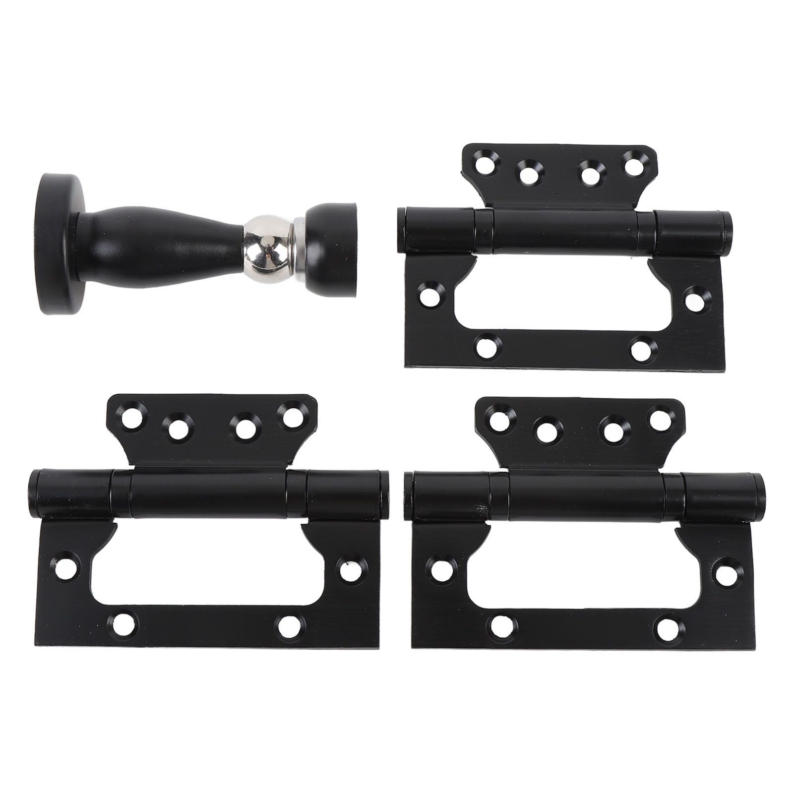 4 Inch Door Hinge with Magnetic Door Stopper Silent Metal Door Hinge for Home view 4