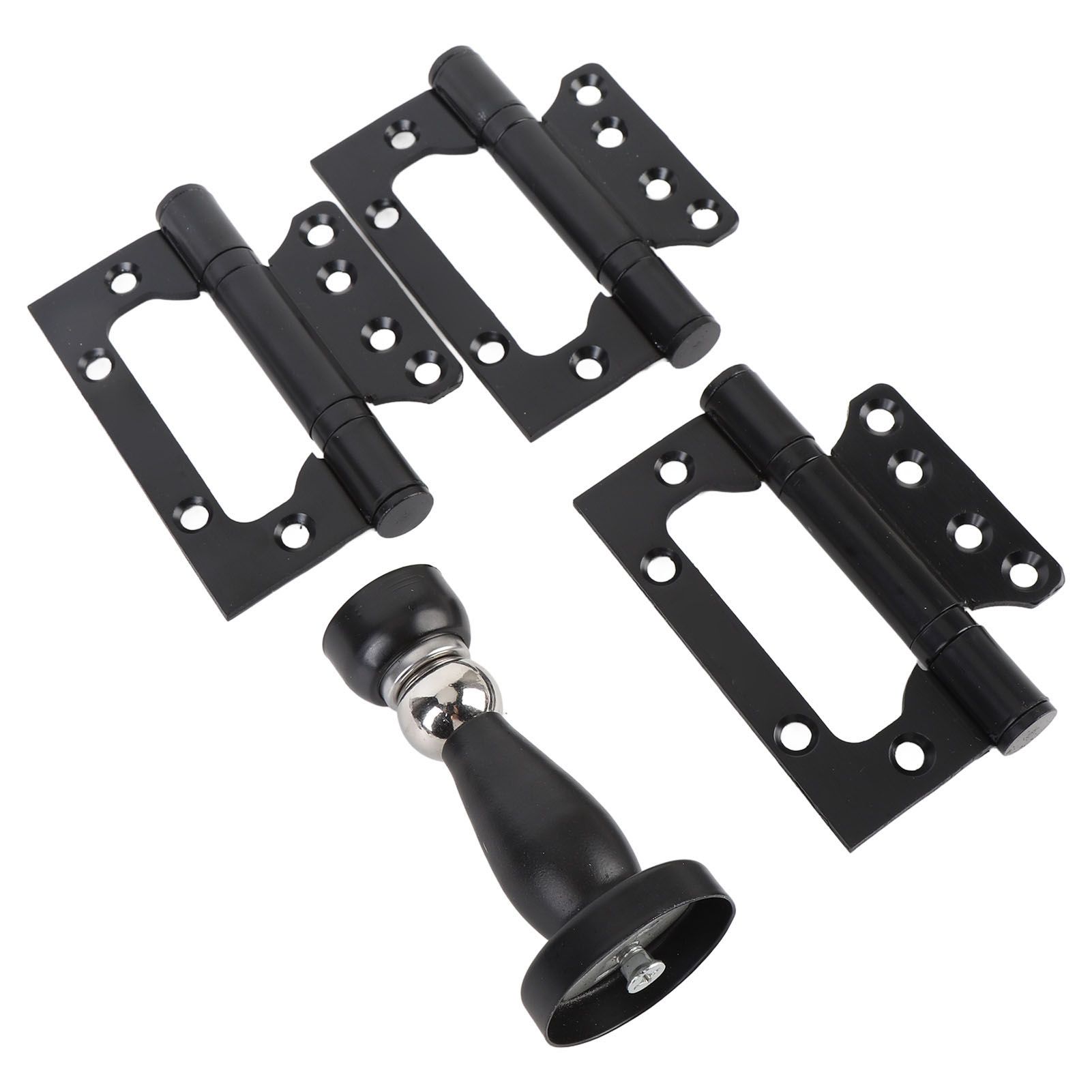 4 Inch Door Hinge with Magnetic Door Stopper Silent Metal Door Hinge for Home view 6