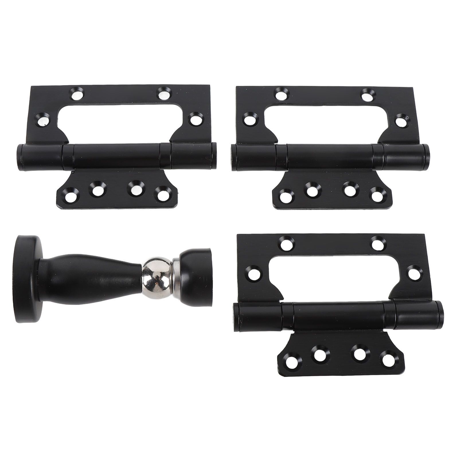 4 Inch Door Hinge with Magnetic Door Stopper Silent Metal Door Hinge for Home view 12