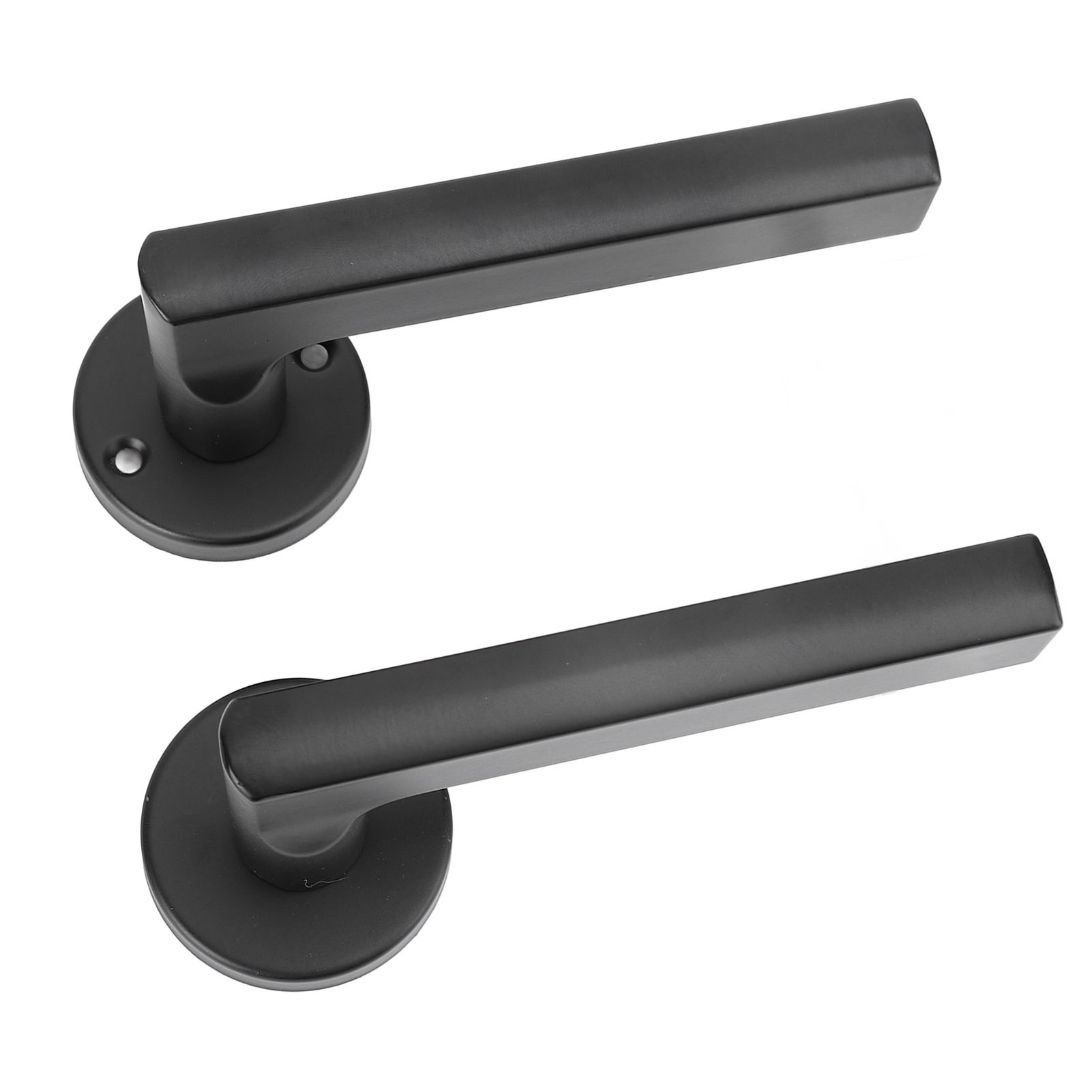 Door Handle Lock Keyed Large Solid Knob Thickened Panel Aluminum Iron Steel