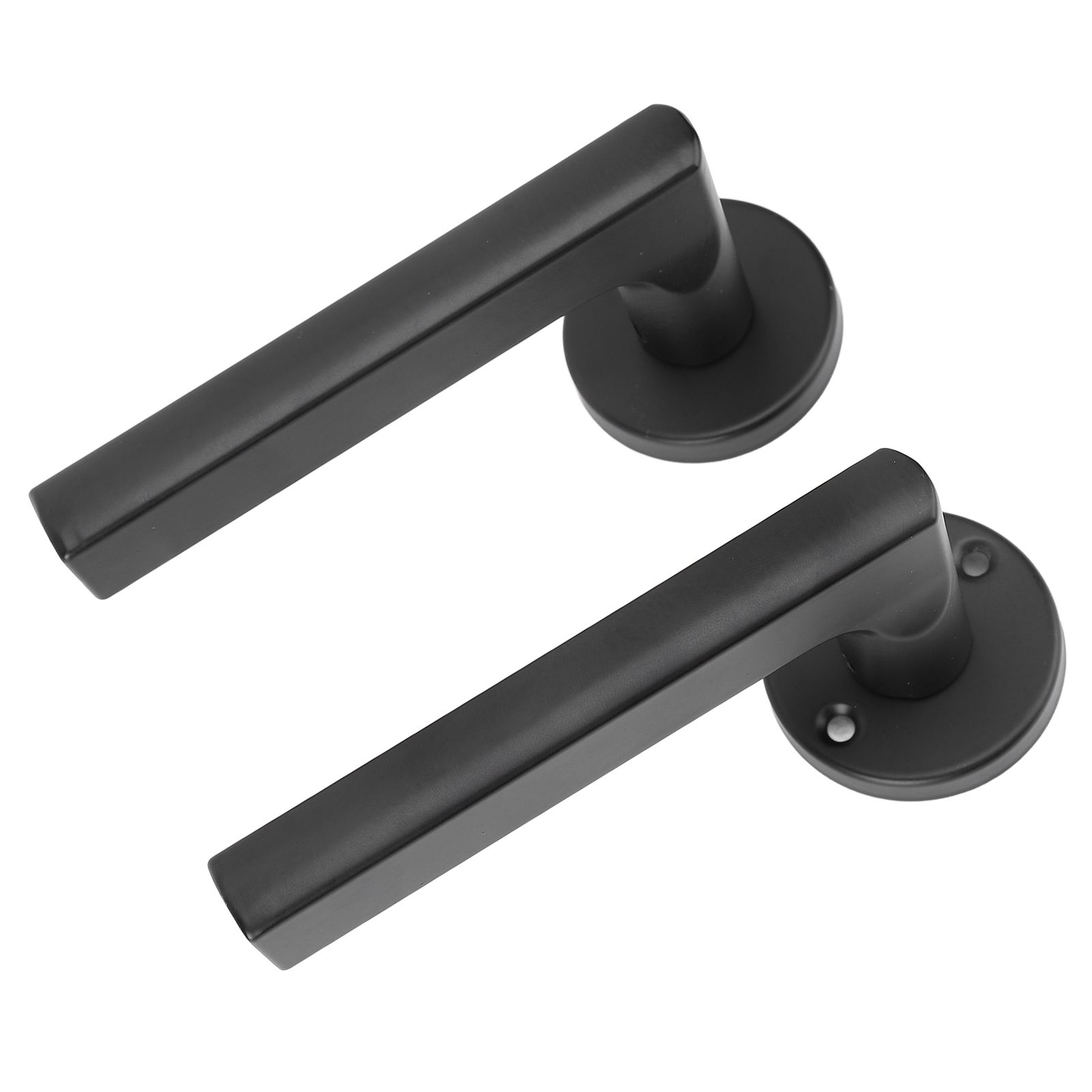 Door Handle Lock Keyed Large Solid Knob Thickened Panel Aluminum Iron Steel view 5