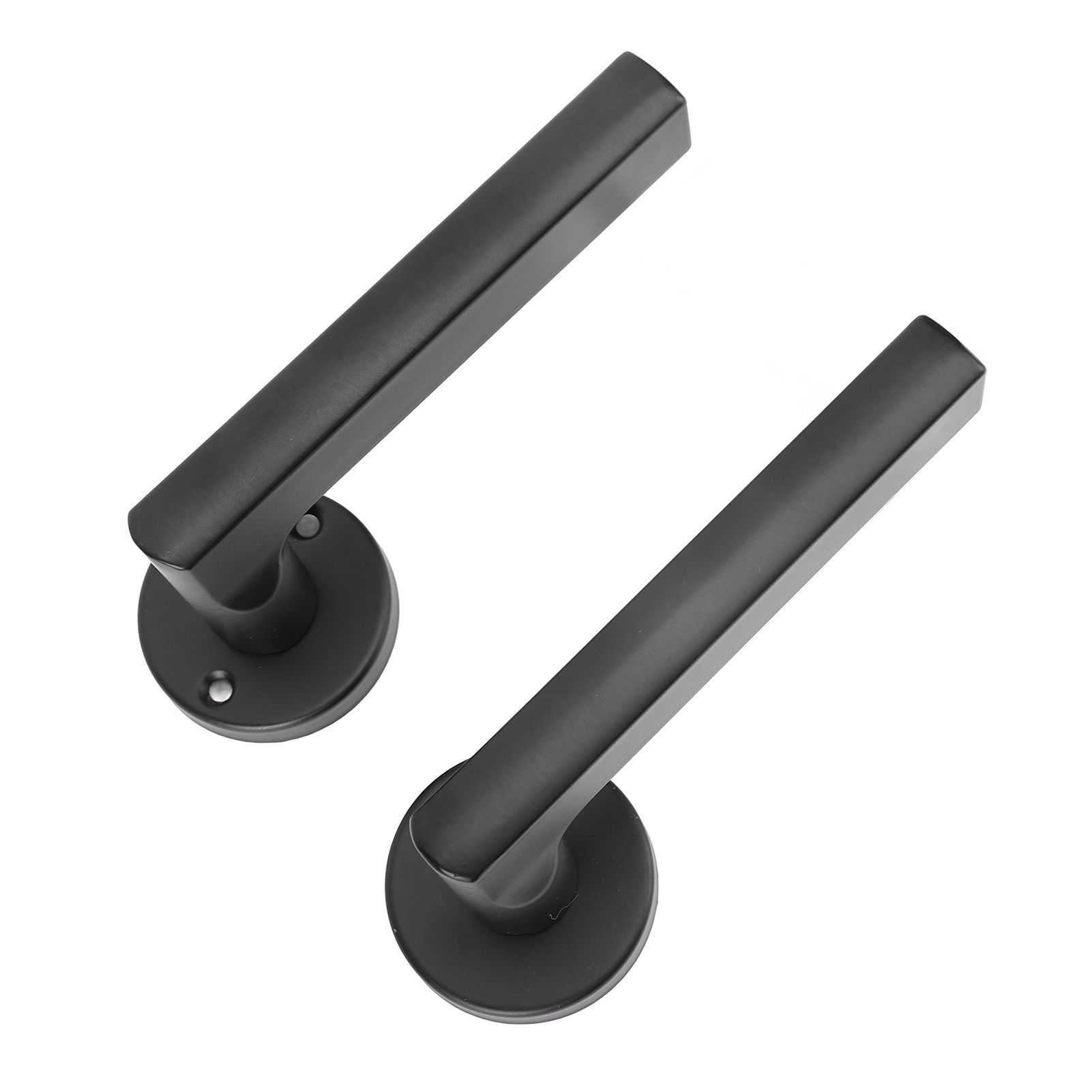 Door Handle Lock Keyed Large Solid Knob Thickened Panel Aluminum Iron Steel view 6