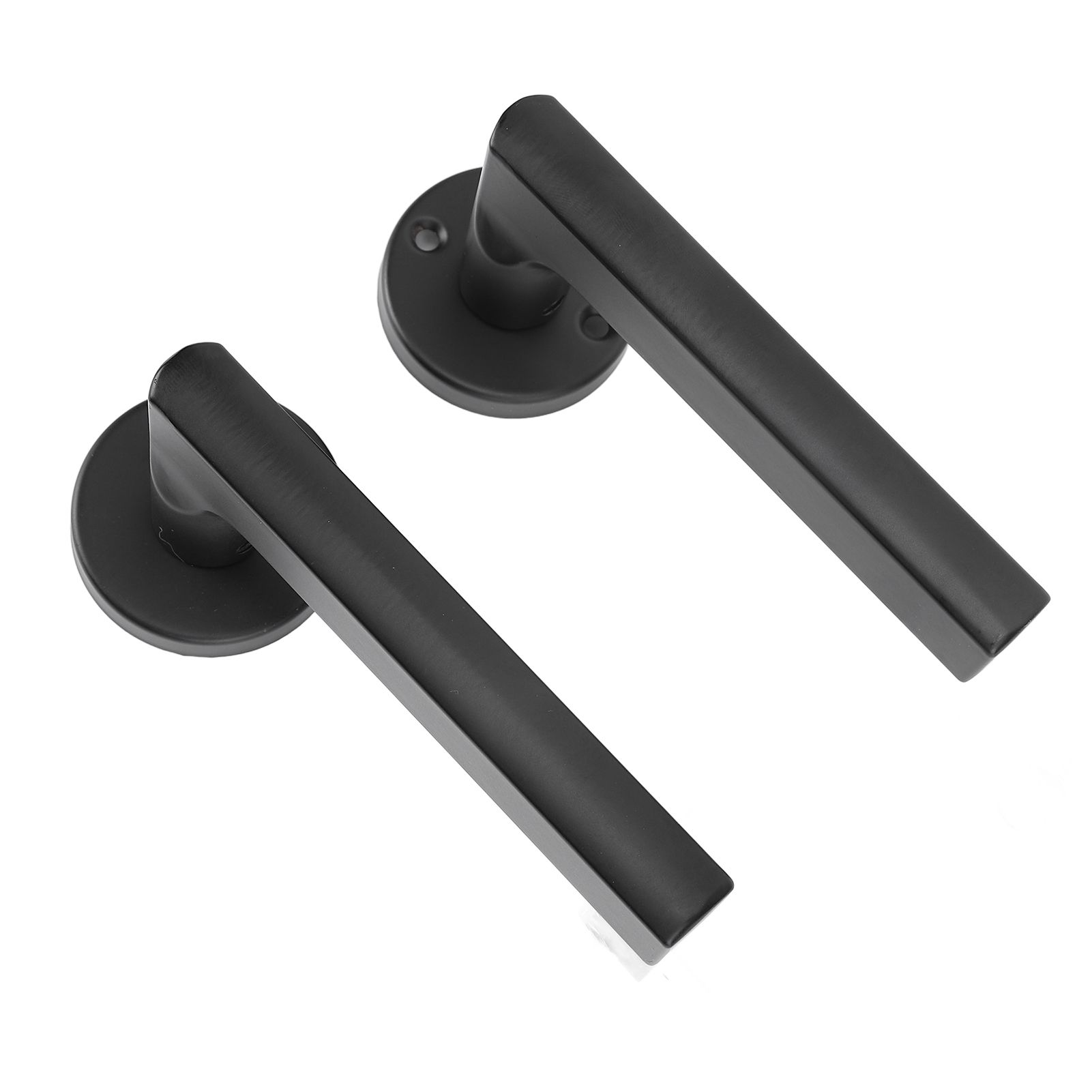 Door Handle Lock Keyed Large Solid Knob Thickened Panel Aluminum Iron Steel view 9