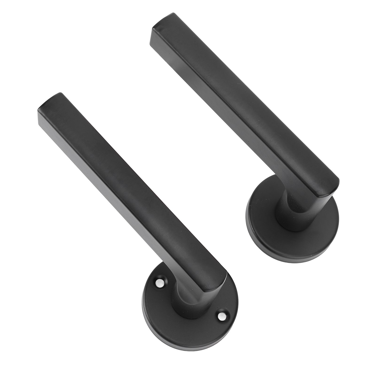 Door Handle Lock Keyed Large Solid Knob Thickened Panel Aluminum Iron Steel view 12