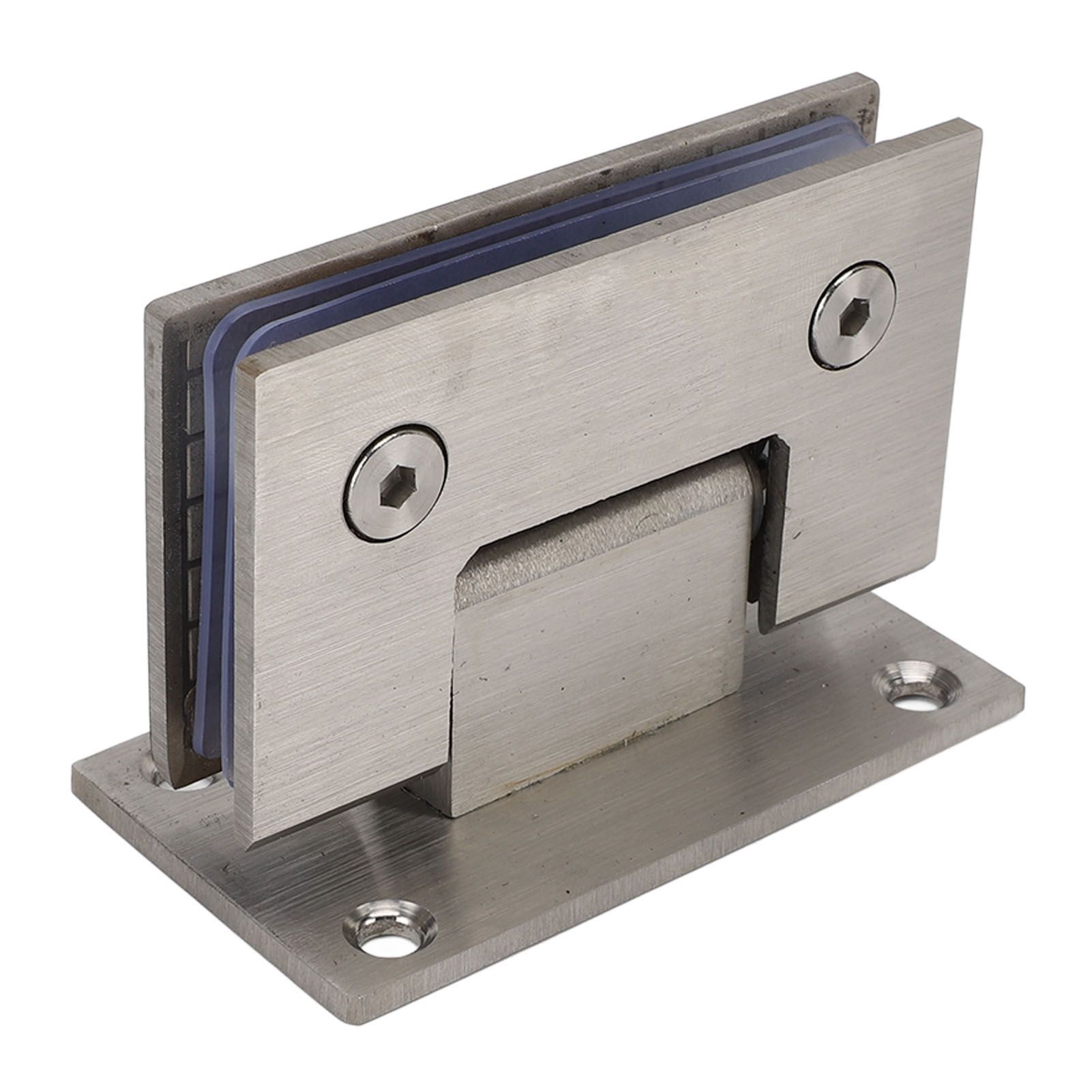 Glass Shower Door Hinges 90 Degree Heavy Duty Stainless Steel Cabinet Wall to view 6