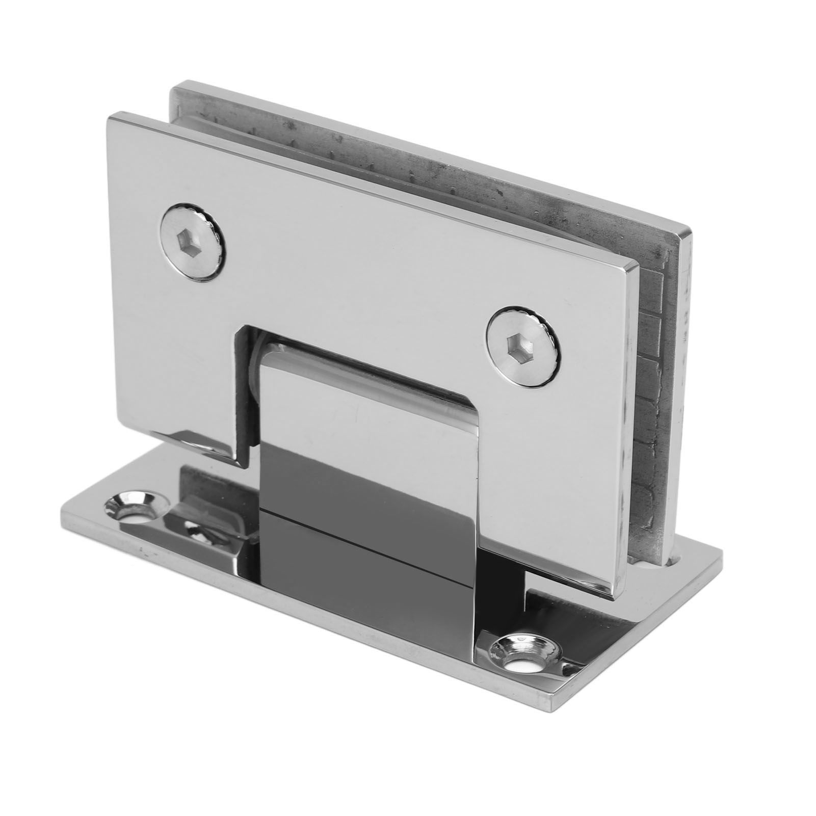 Bathroom Glass Door Hinge 90 Degree Stainless Steel Frameless Glass Door Hinge view 4