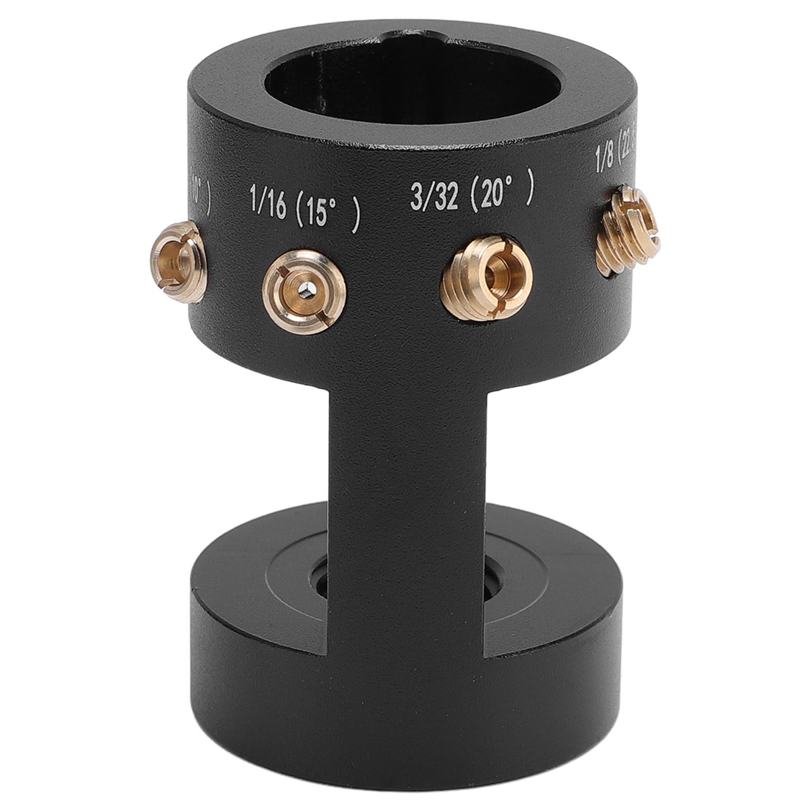 TIG Tungsten Sharpener Head Tool with 4 Brass Guide Screws Multi Angle view 4