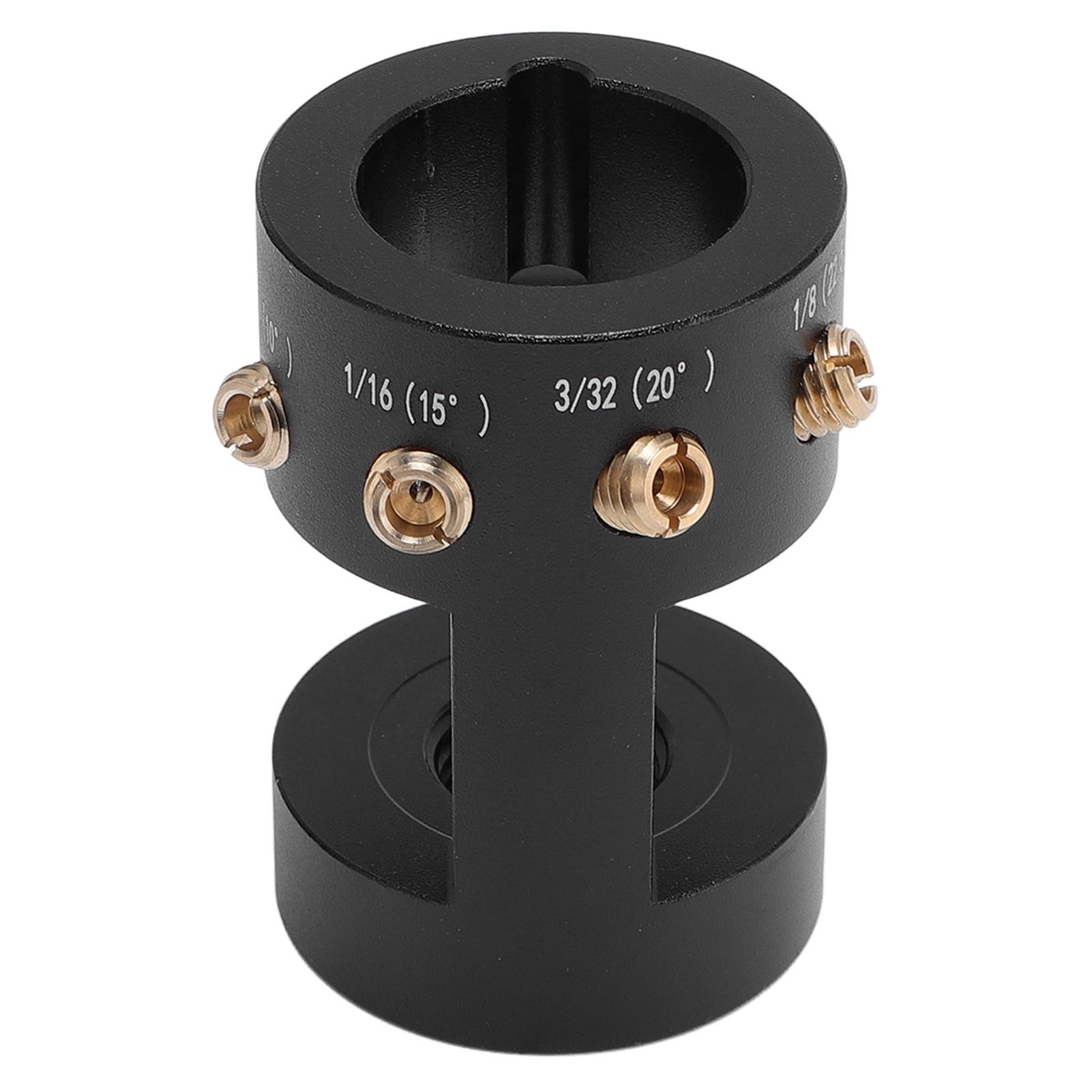 TIG Tungsten Sharpener Head Tool with 4 Brass Guide Screws Multi Angle view 6