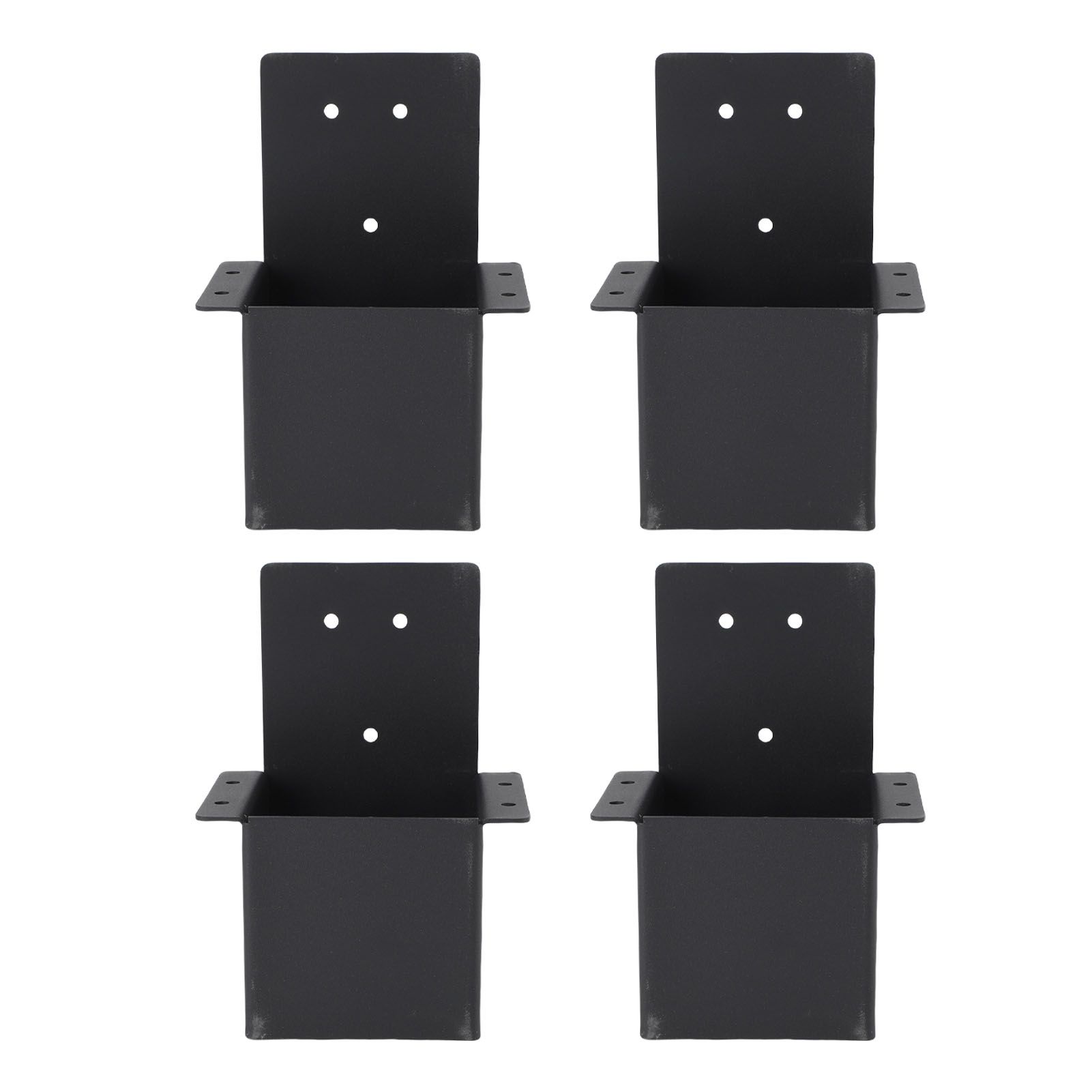 Pergola Bracket Carbon Steel High Strength Black Powder Coating Pergola Post view 8