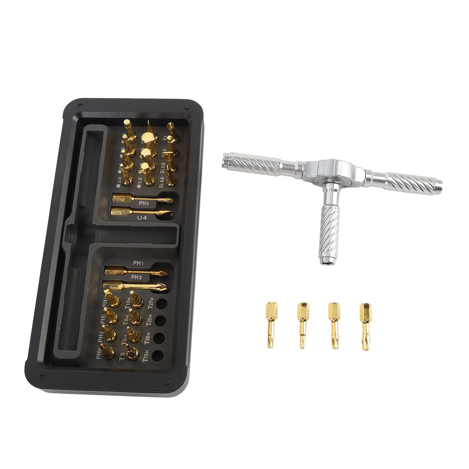 Ratchet Screwdriver Set Labor Saving 30 in 1 Design Multifunctional Ergonomic view 3