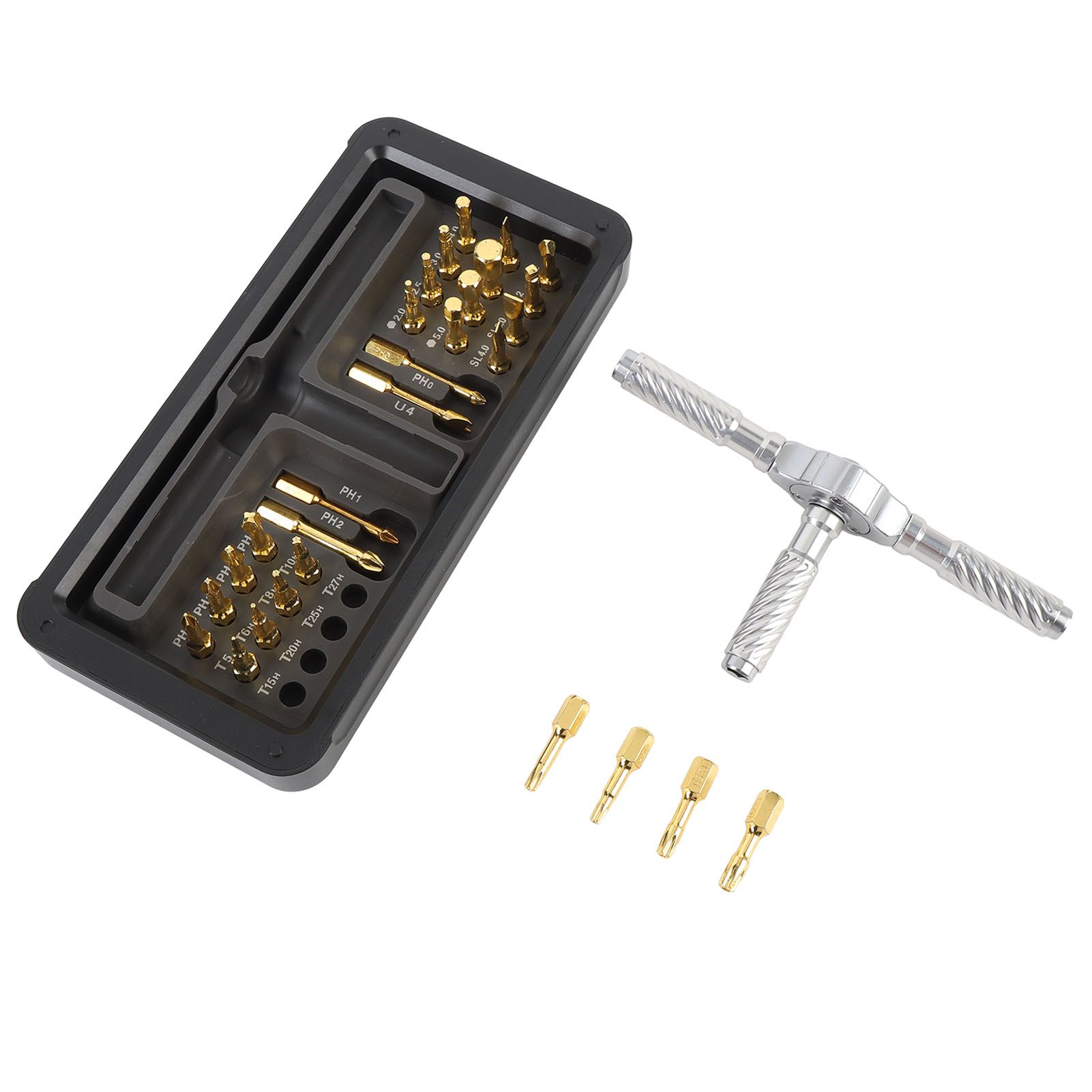 Ratchet Screwdriver Set Labor Saving 30 in 1 Design Multifunctional Ergonomic view 4