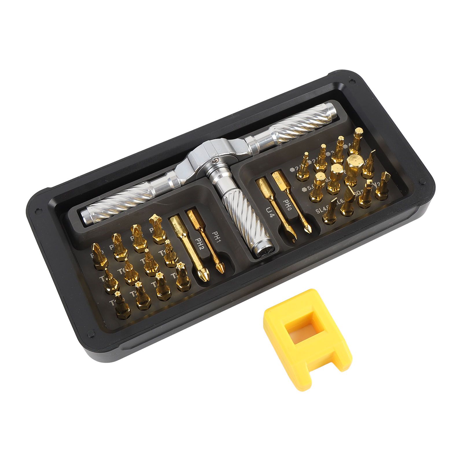 Ratchet Screwdriver Set Labor Saving 30 in 1 Design Multifunctional Ergonomic view 5