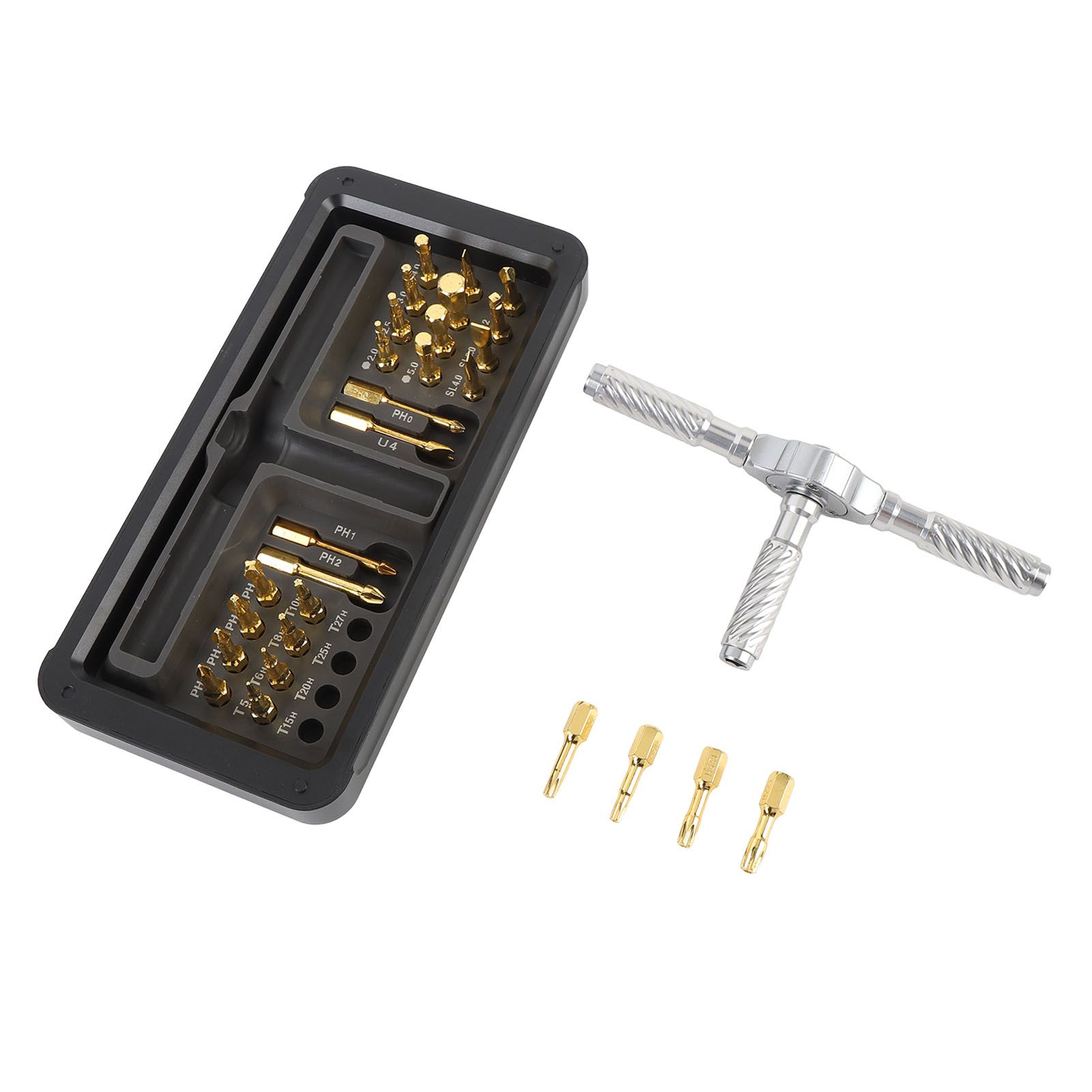 Ratchet Screwdriver Set Labor Saving 30 in 1 Design Multifunctional Ergonomic view 7