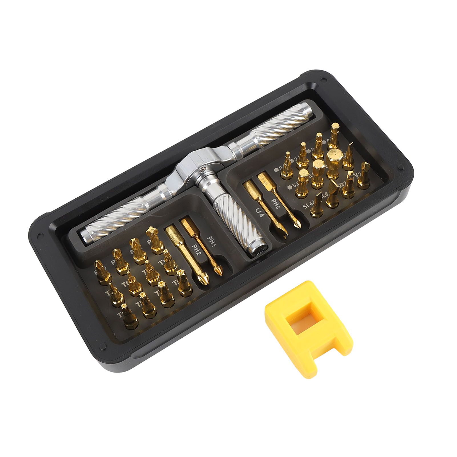 Ratchet Screwdriver Set Labor Saving 30 in 1 Design Multifunctional Ergonomic view 8