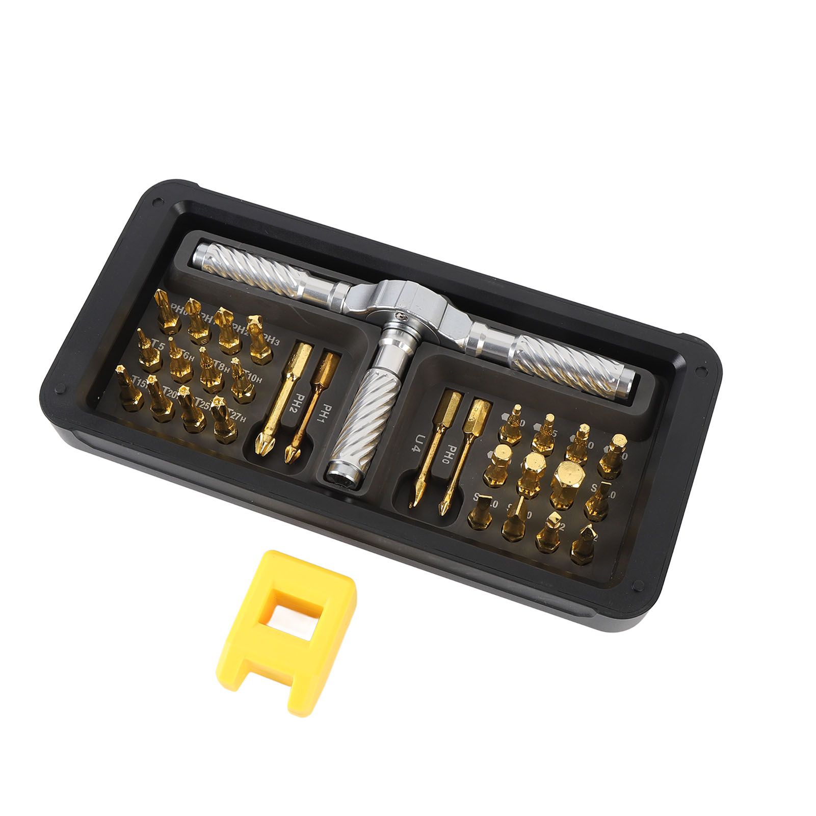 Ratchet Screwdriver Set Labor Saving 30 in 1 Design Multifunctional Ergonomic view 9