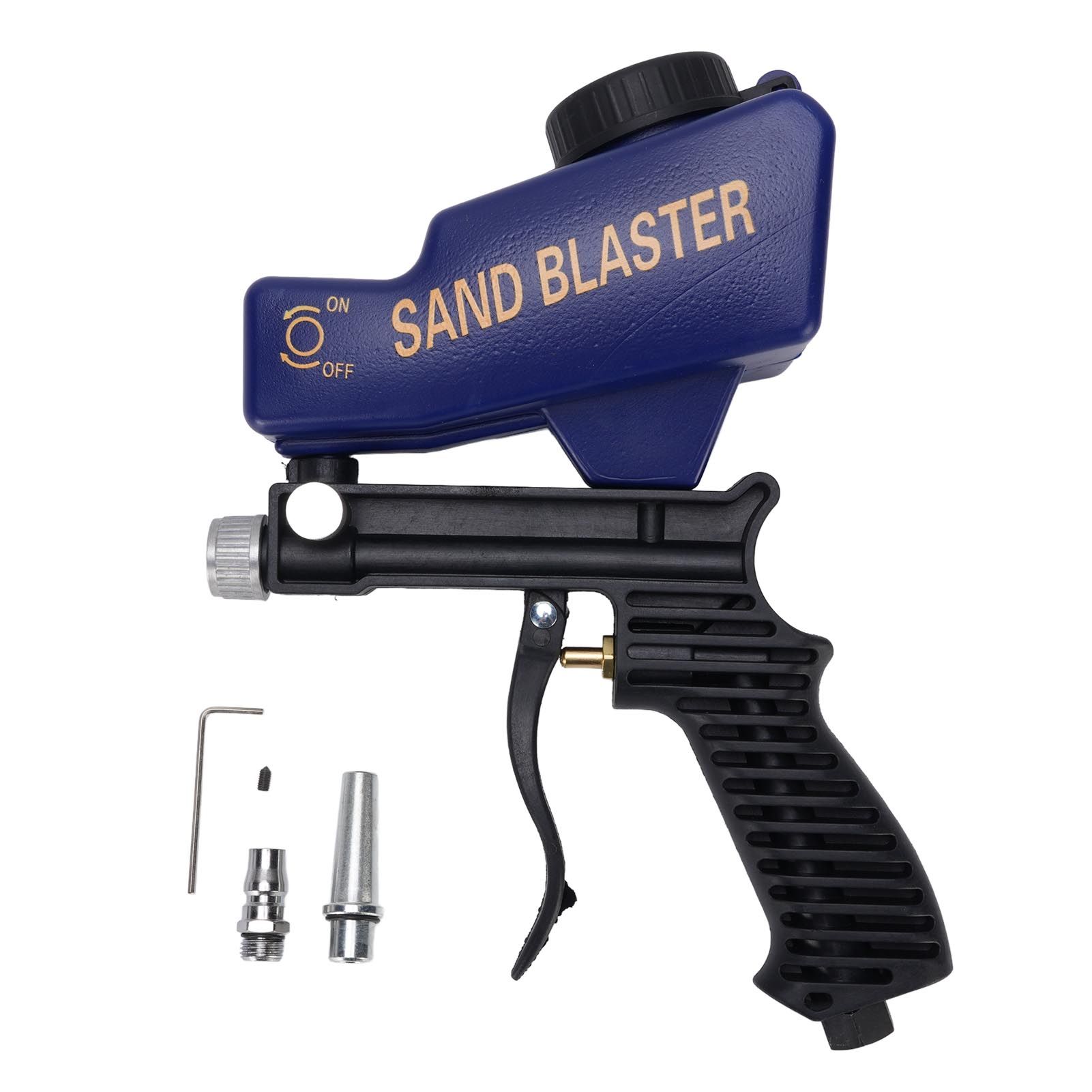 Portable Handheld Sand Blaster Small Air Sandblaster for Glass Wood Metal view 3