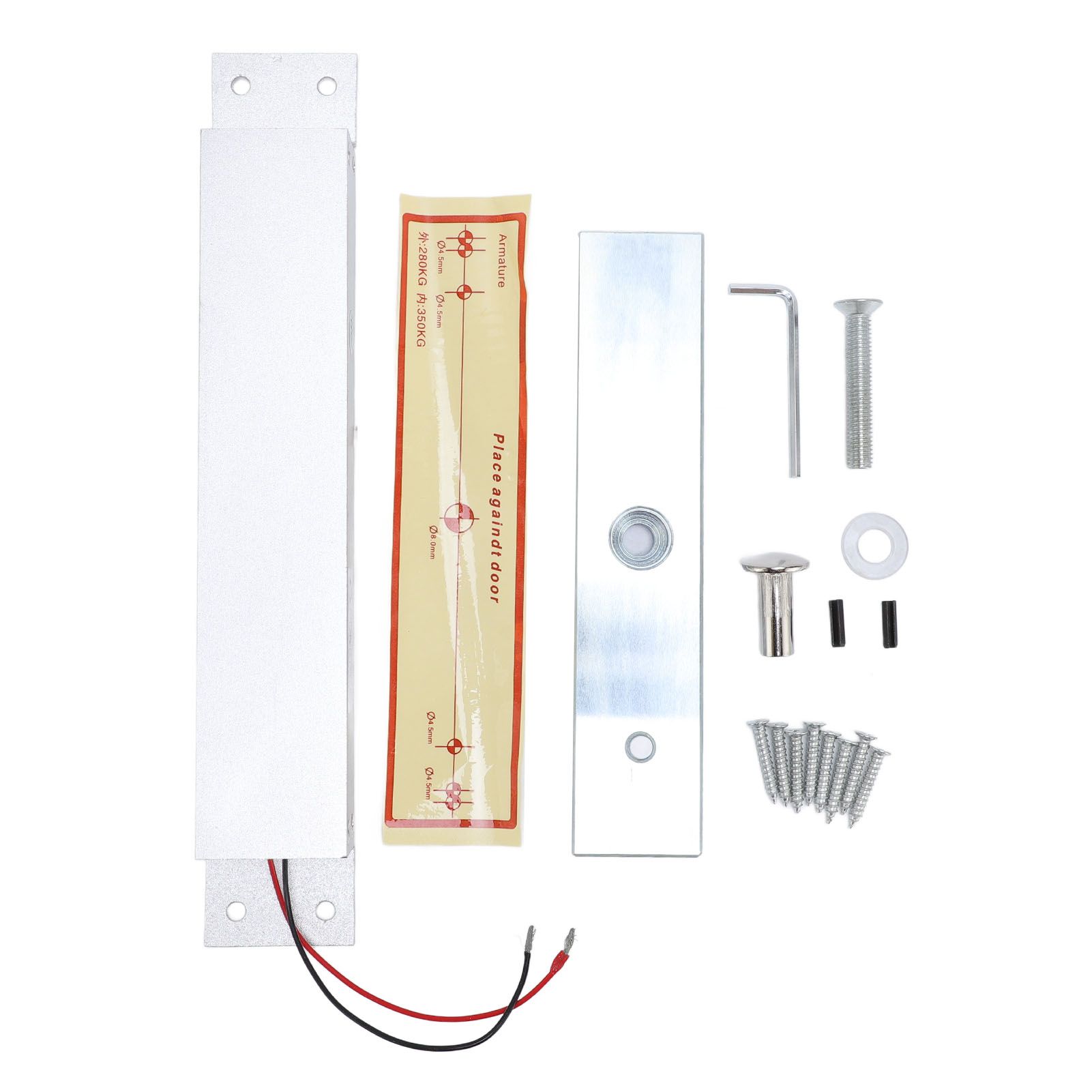 280KG Electric Magnetic Lock Aluminum Alloy 12V NC Mode Electromagnetic Lock view 3