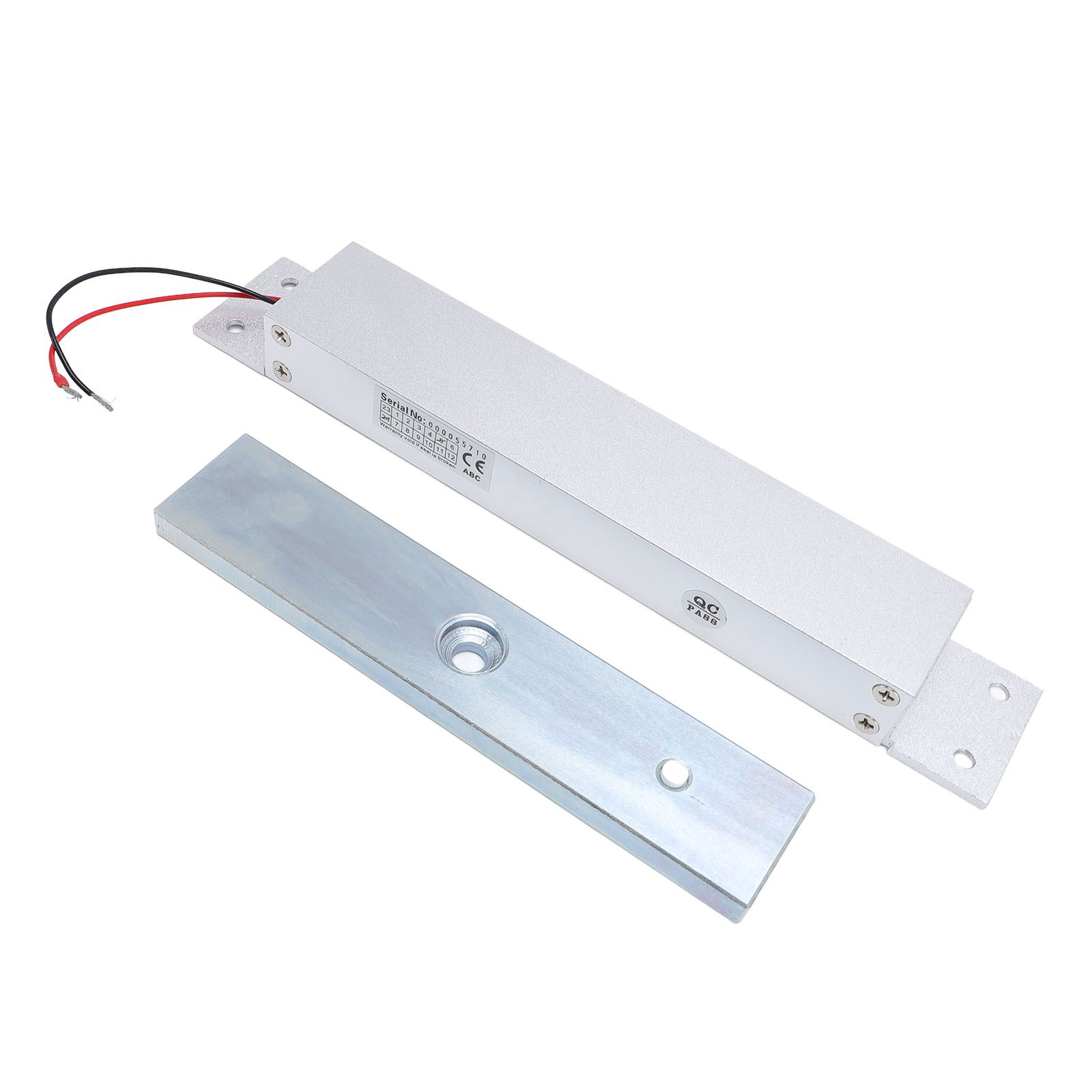 280KG Electric Magnetic Lock Aluminum Alloy 12V NC Mode Electromagnetic Lock view 10