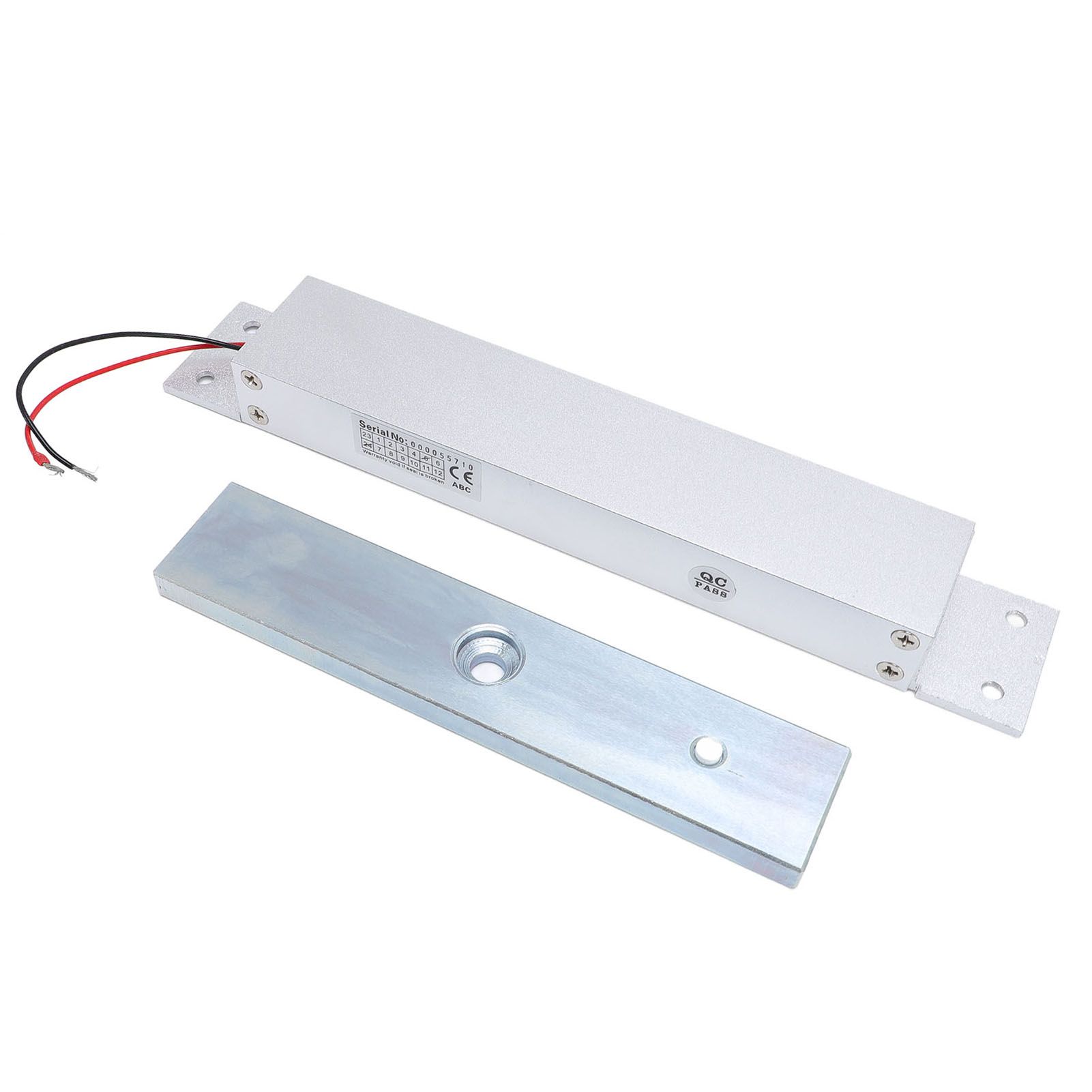 280KG Electric Magnetic Lock Aluminum Alloy 12V NC Mode Electromagnetic Lock view 12