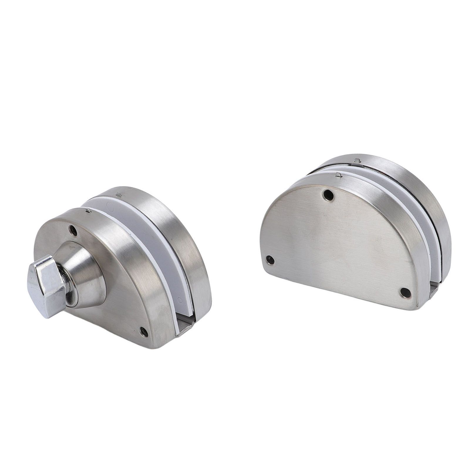 Glass Door Lock Fits On 10 mm -12 mm Glass Stainless Steel Double Bolts Swing view 10