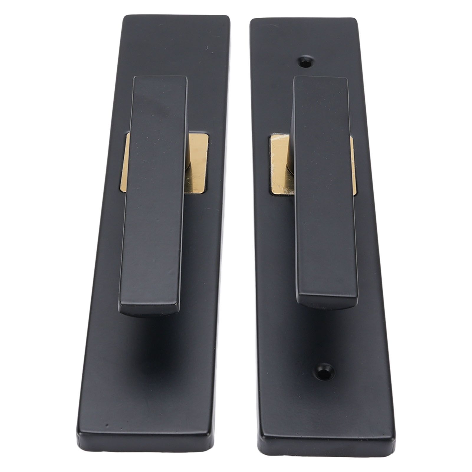 Keyed Entry Door Lever High Security Aluminum Alloy Heavy Duty Quiet Black view 4