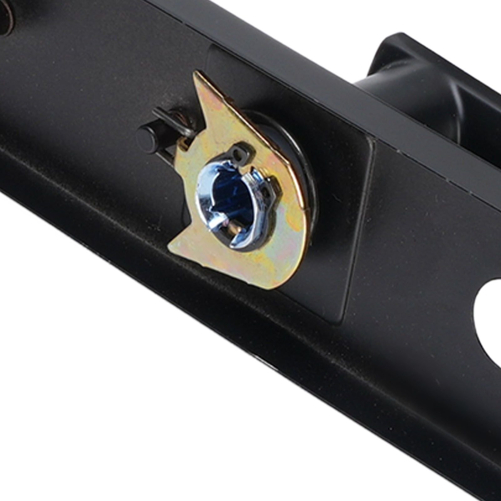 Keyed Entry Door Lever High Security Aluminum Alloy Heavy Duty Quiet Black view 7