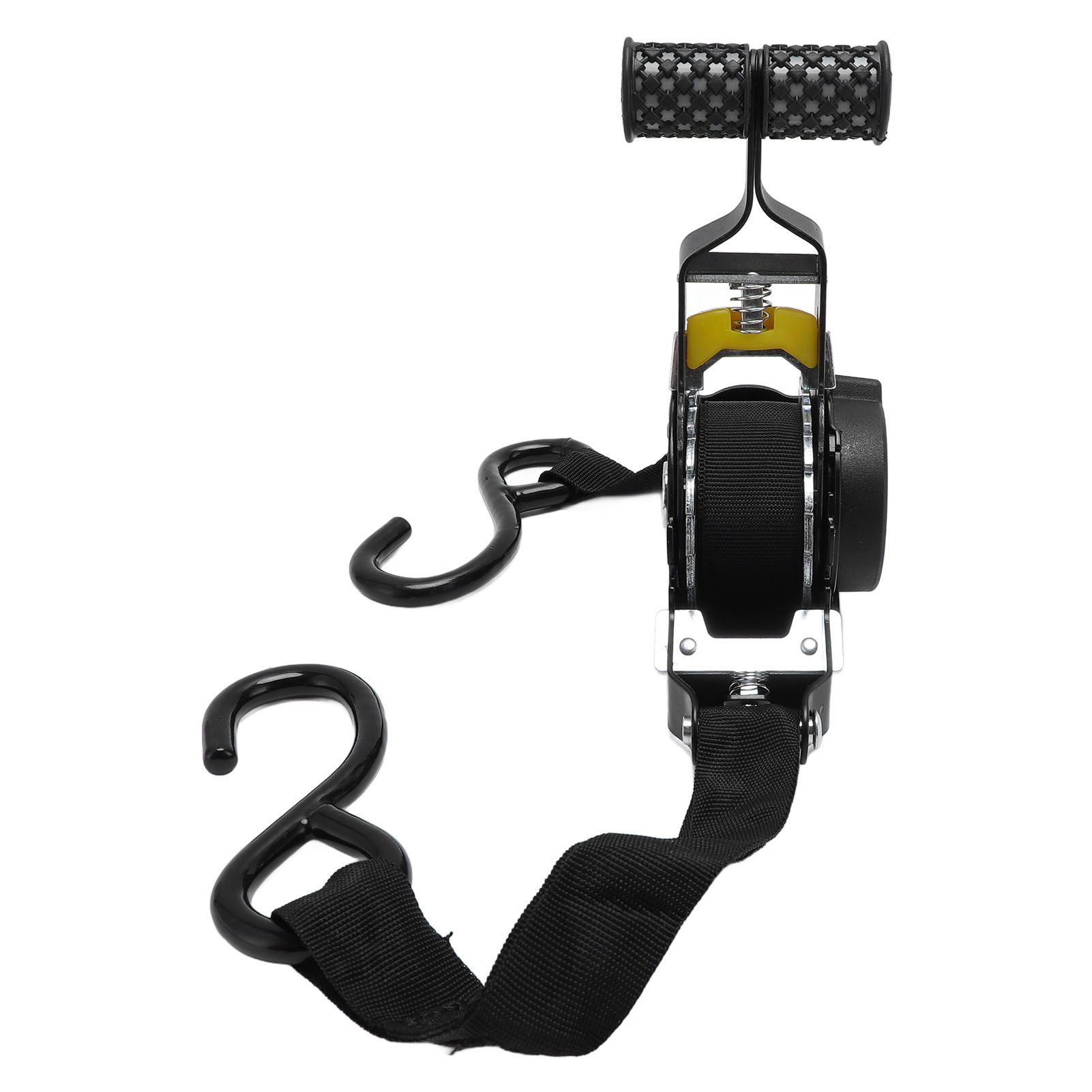 Auto Ratchet Strap Steel Fabric Automatic Retractable Belt for Self Driving view 10