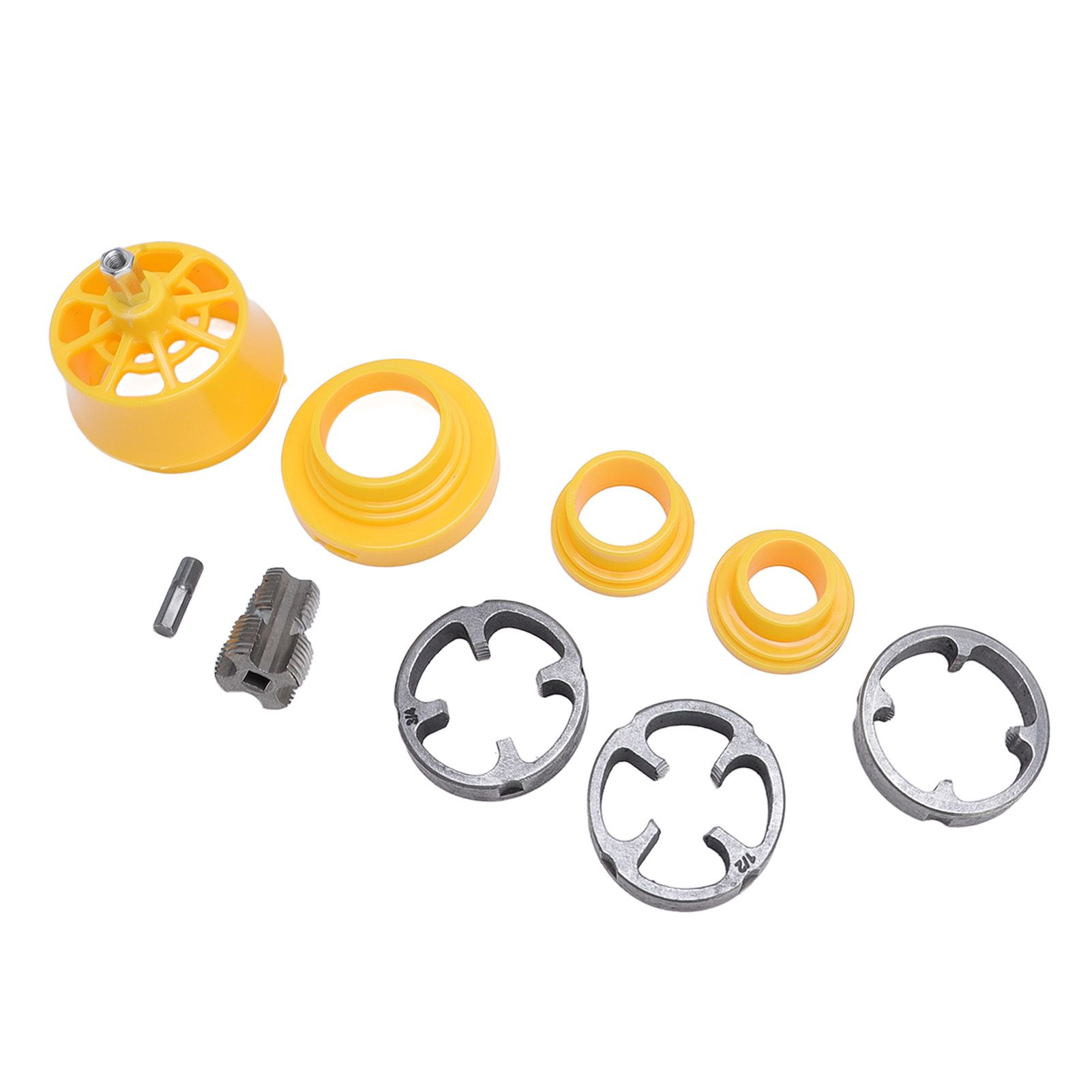 PVC Pipe Threader Kit Reusable PVC Thread Maker Tool Set with 1/2inch 3/4inch view 6