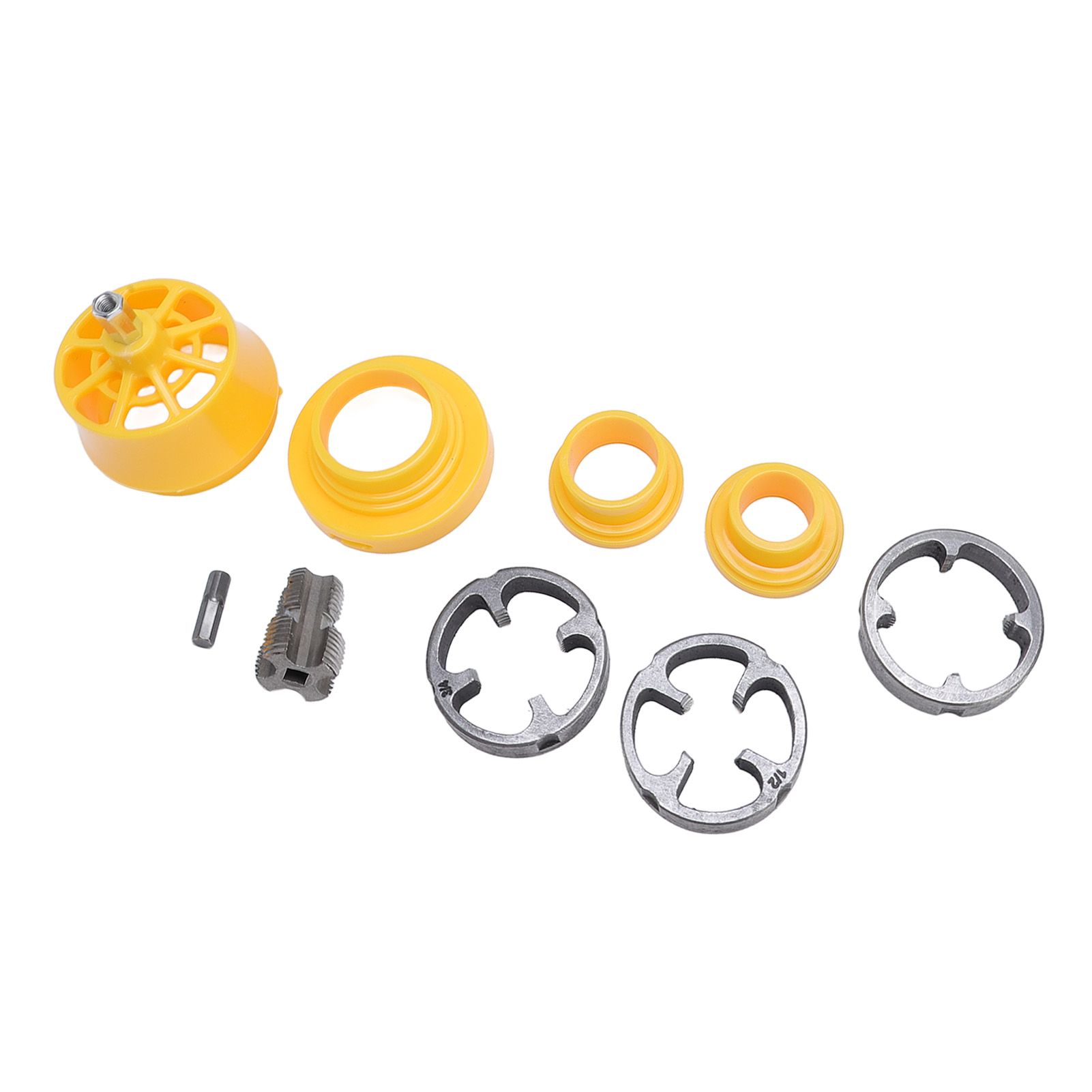 PVC Pipe Threader Kit Reusable PVC Thread Maker Tool Set with 1/2inch 3/4inch view 11