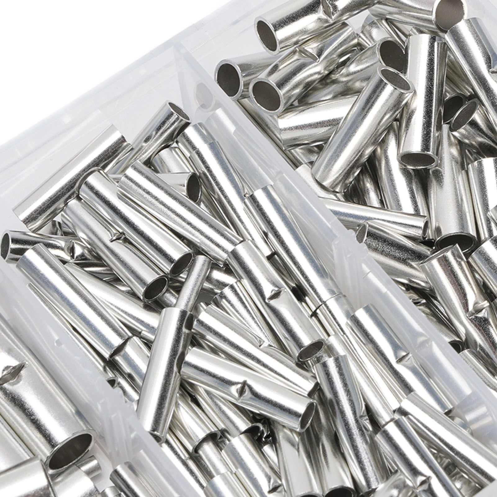 380pcs Non Insulated Butt Connectors Kit Tinned Copper Efficient 400pcs Heat view 2