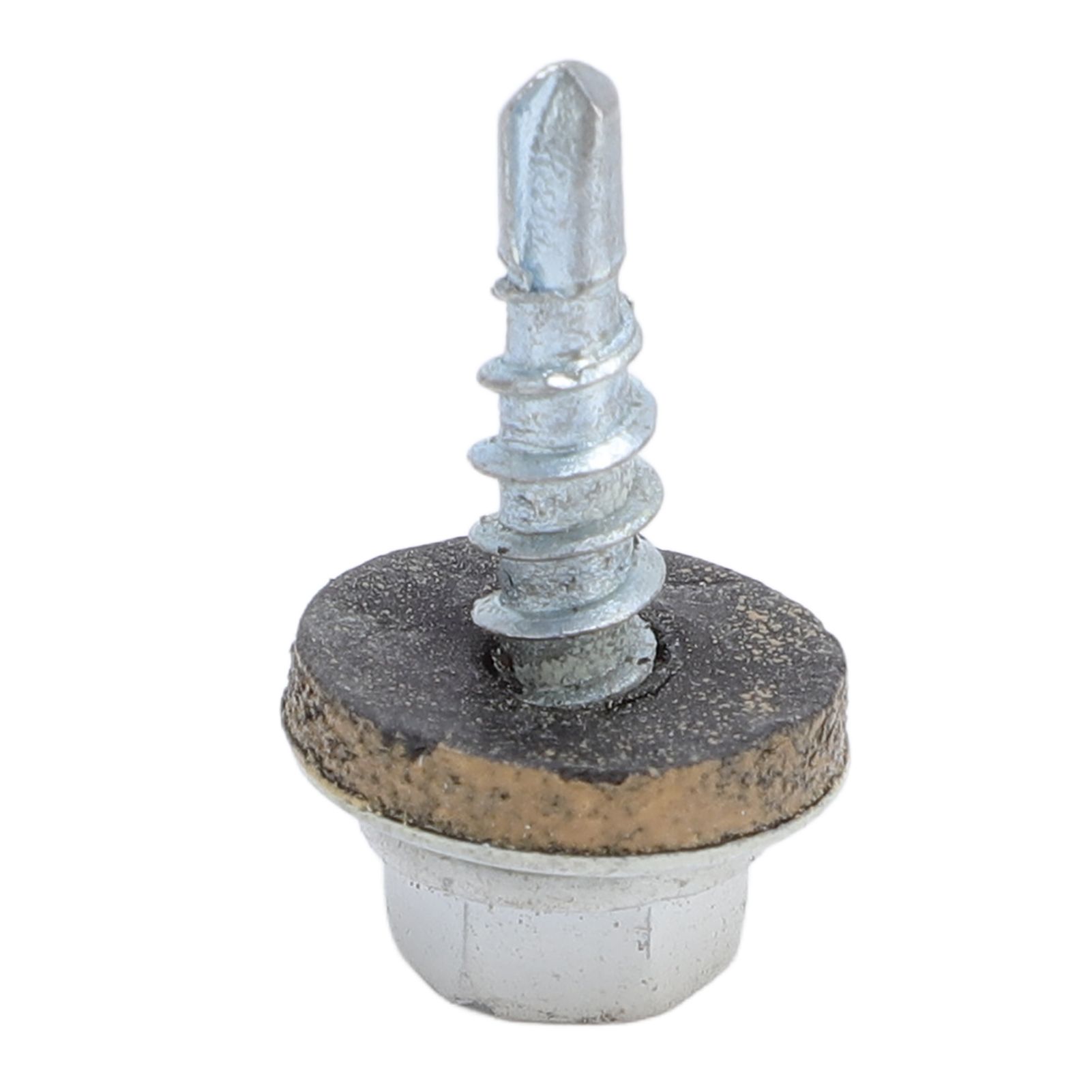 White Hex Head Self Drilling Metal Roofing Screws EPDM Washer Wood Screws view 5