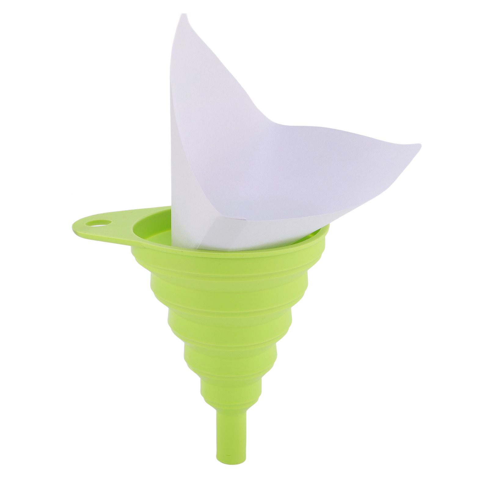 Paint Strainers Paper Ultra Fine Mesh Paint Filters Cone with Silicone Funnel view 4