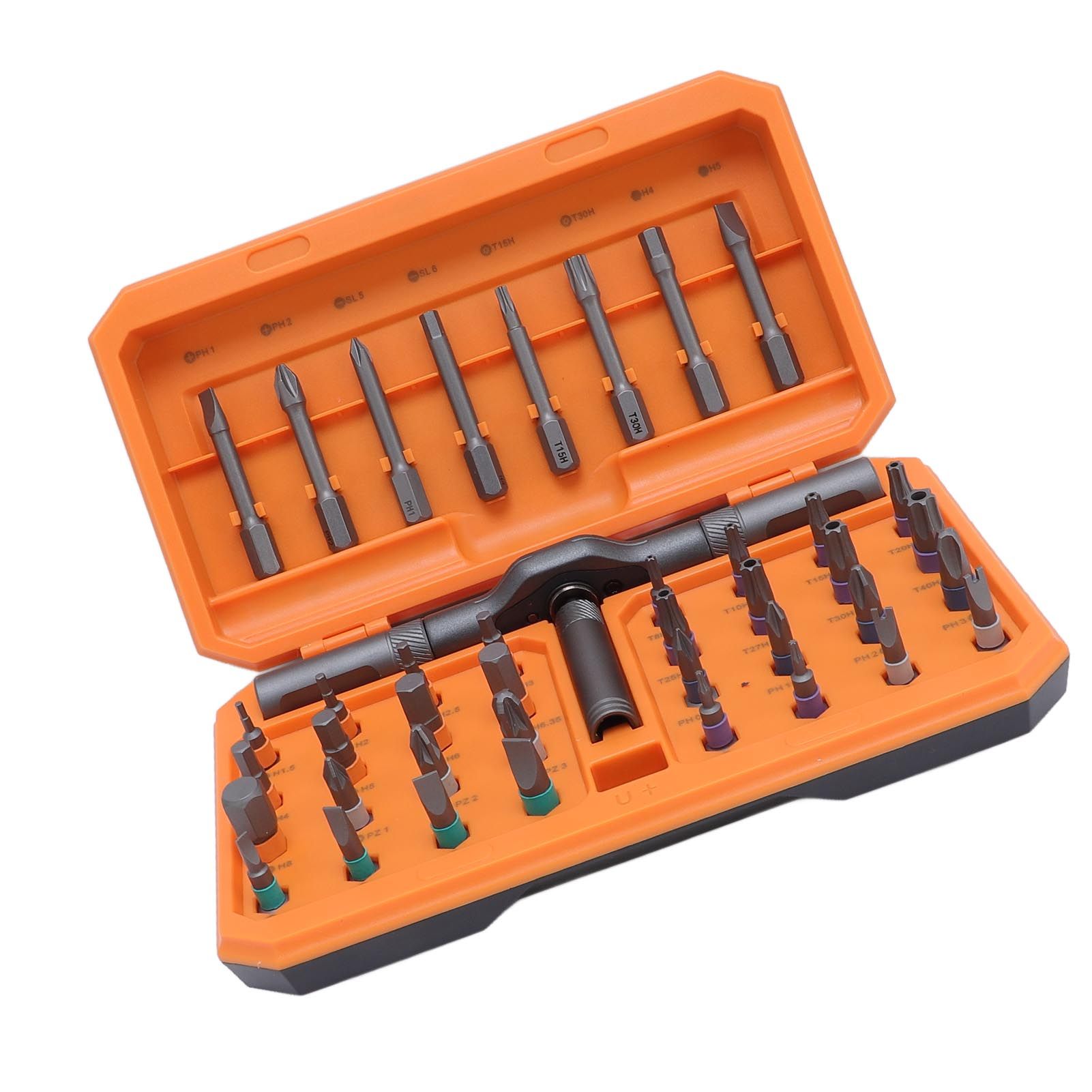 Multipurpose Screwdriver Set S2 Alloy Steel Ratchet Driver Bits for Home view 8
