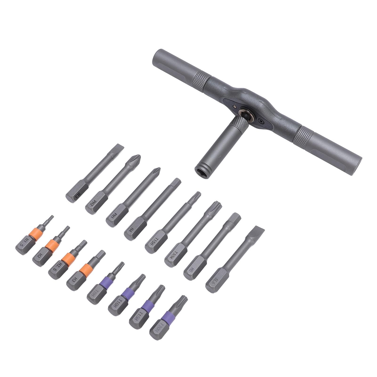 Multipurpose Screwdriver Set S2 Alloy Steel Ratchet Driver Bits for Home view 9