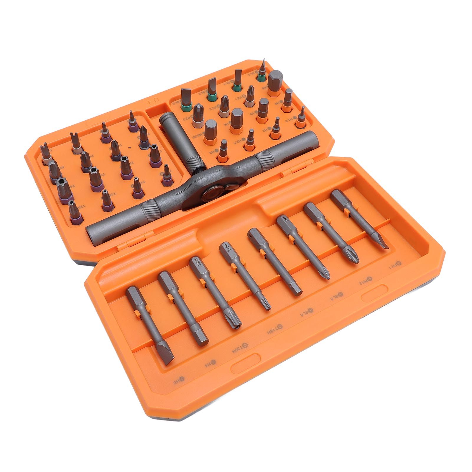 Multipurpose Screwdriver Set S2 Alloy Steel Ratchet Driver Bits for Home view 12