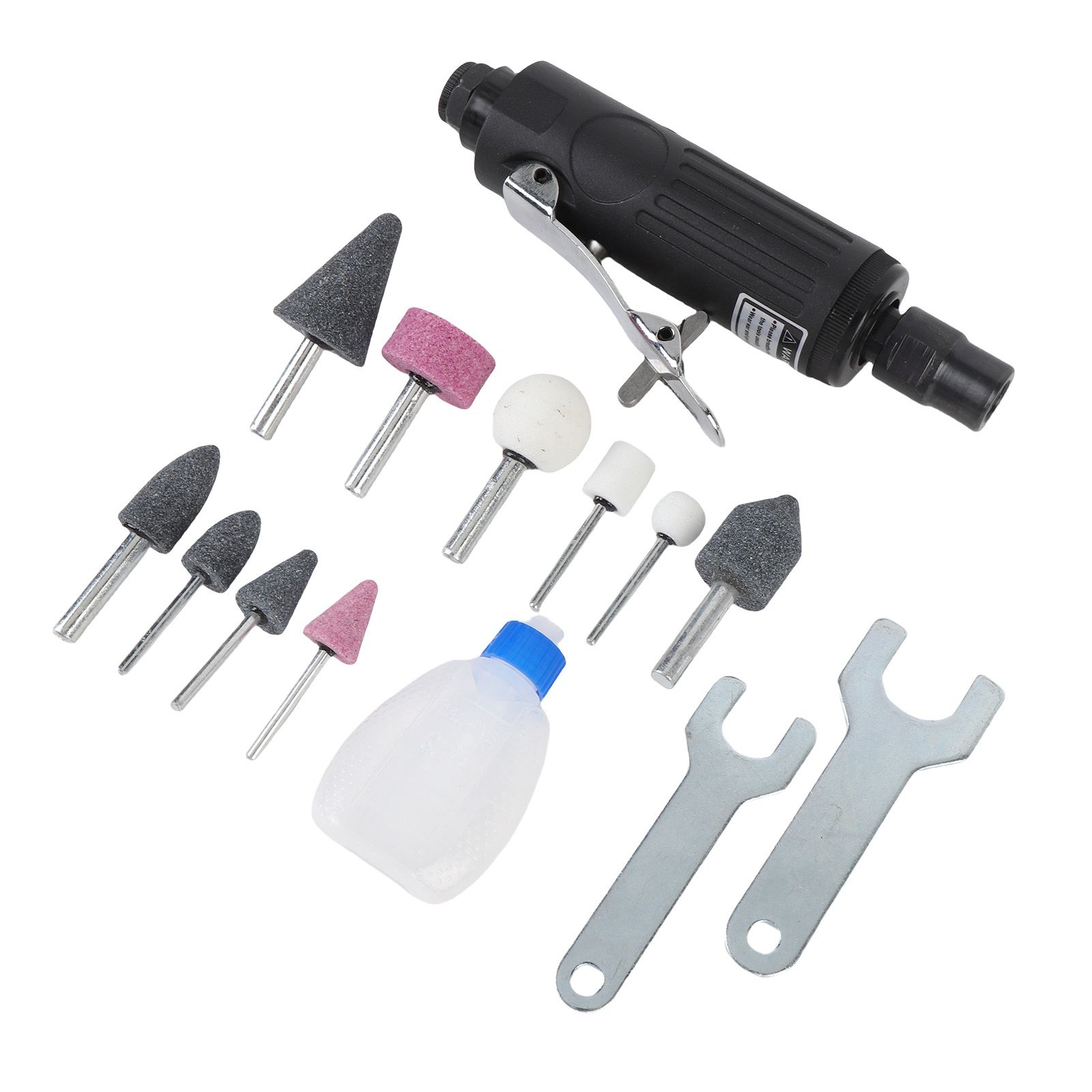 Pneumatic Die Grinder Kit 25000 RPM 90PSI Working Pressure 1/4 Inch Air view 12