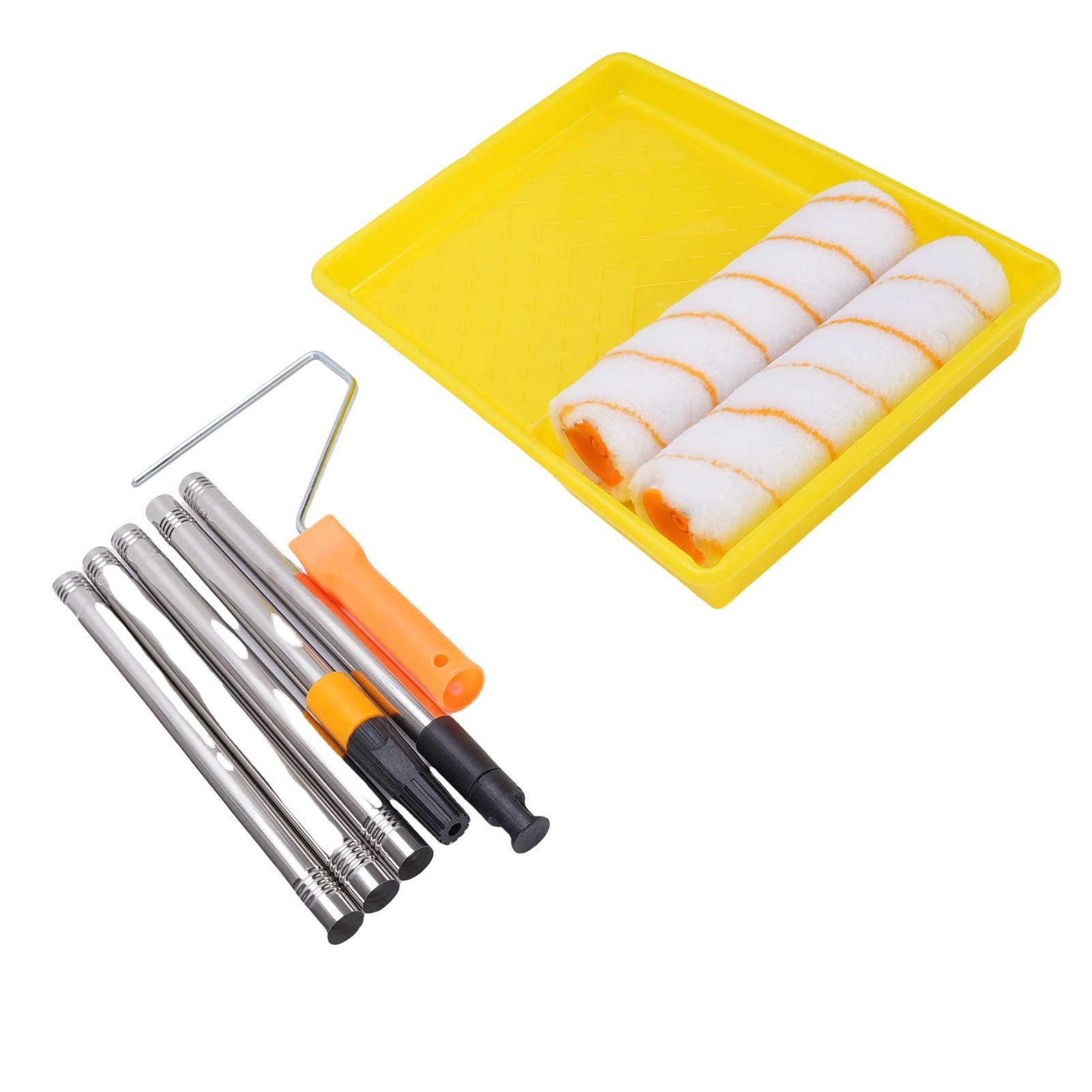 Paint Roller Kit Set Multi Function with 1.2m Stainless Steel Extended view 4