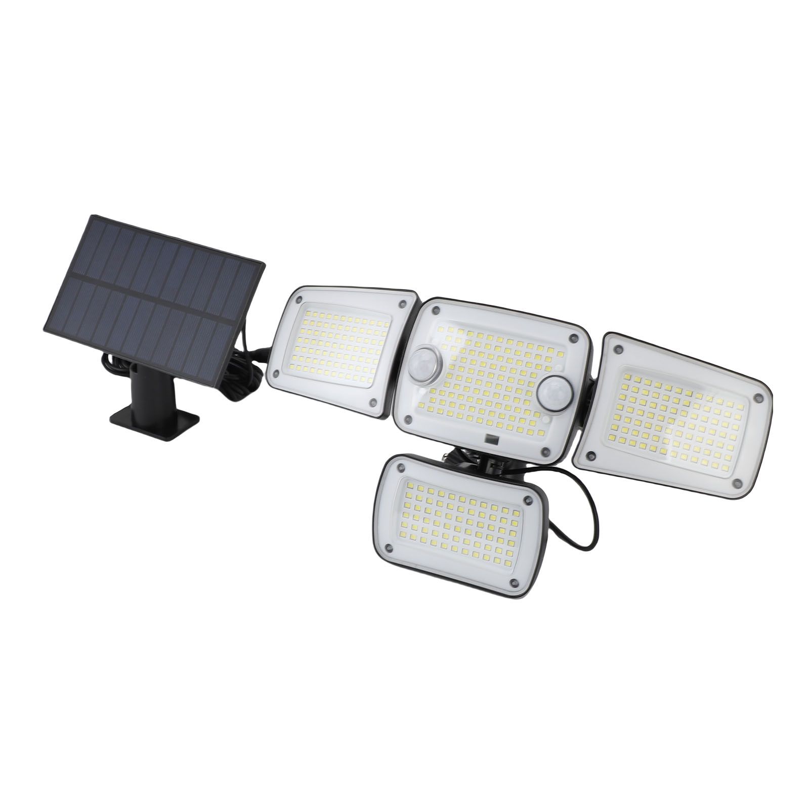 Solar Outdoor Light with Motion Sensor IP65 Water Proof 270° Wide Angle Flood view 4