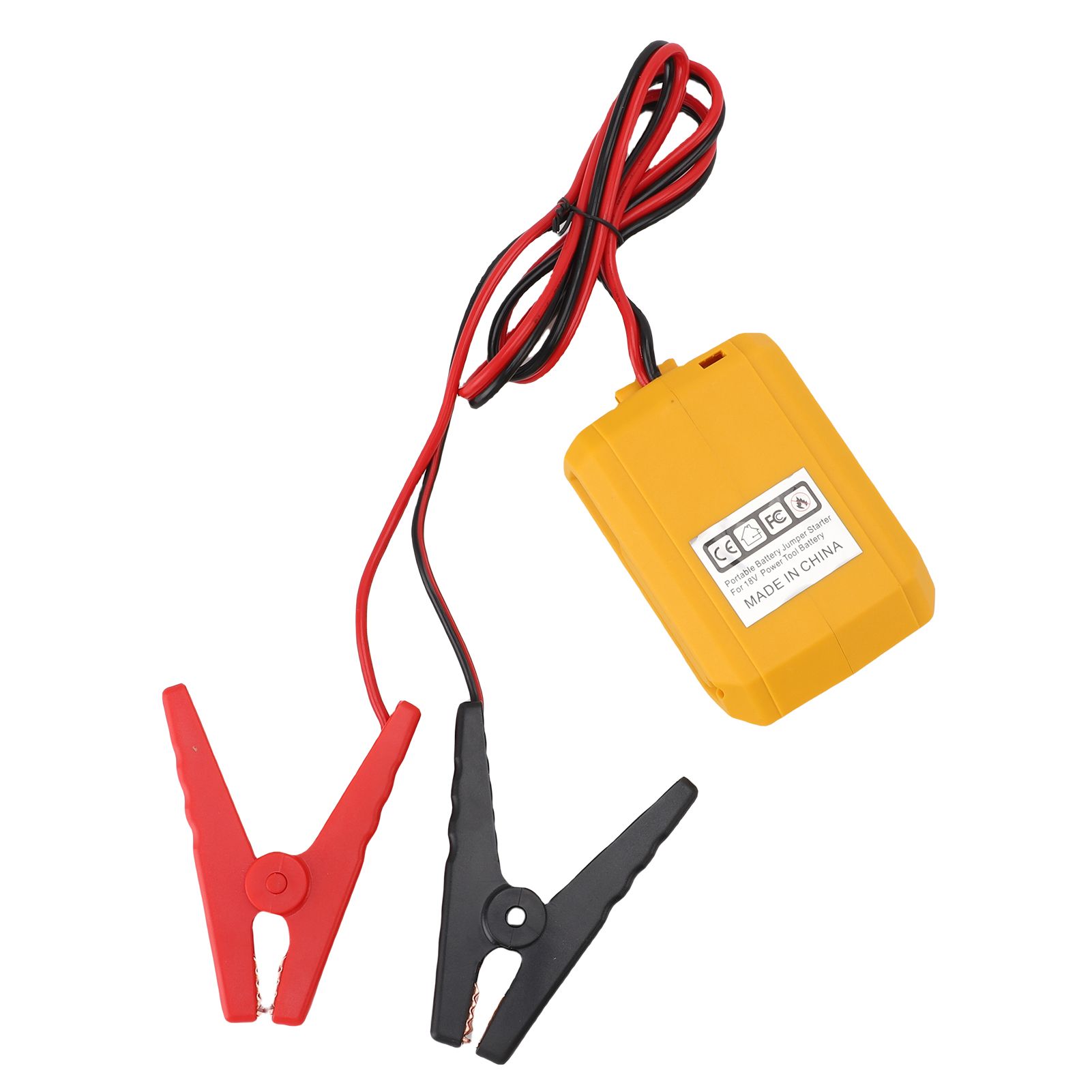 Car Jumper Cable with Adapter 18V Battery Jumper Starter Emergency Automotive view 11