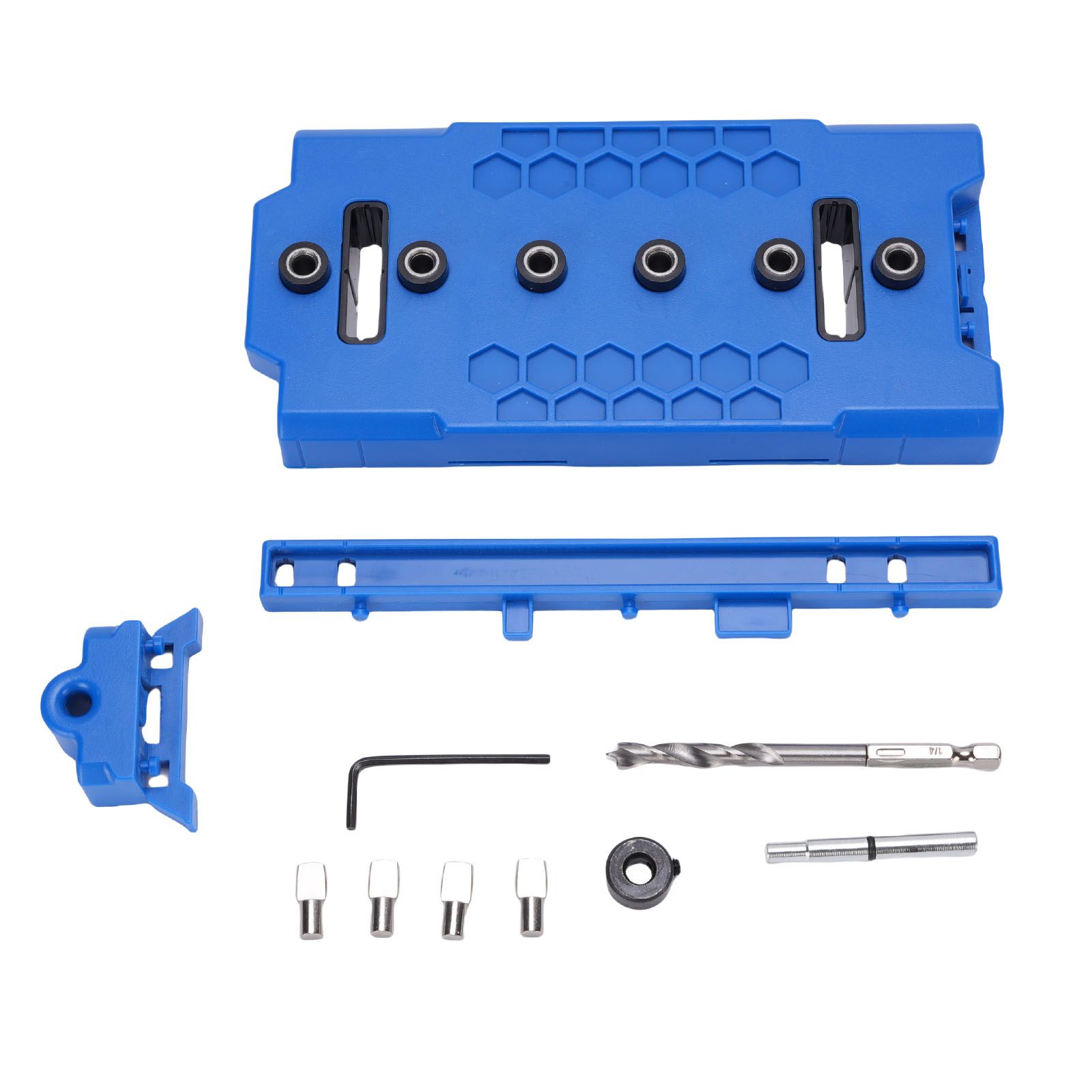 Shelf Pin Jig ABS Shelf Pin Drill Guide Woodworking Drilling Tools for Precise view 3