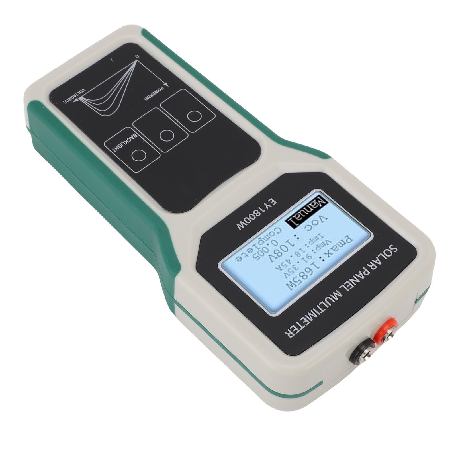 Solar Panel Tester Photovoltaic Multimeter EY1800W 20-120V with Backlight MPPT view 4