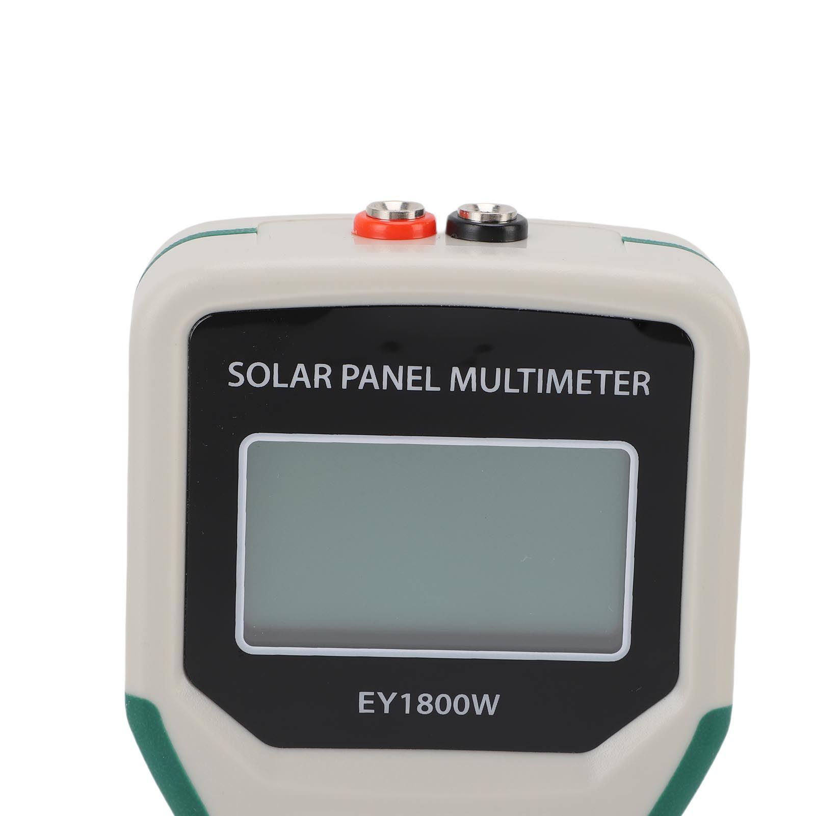Solar Panel Tester Photovoltaic Multimeter EY1800W 20-120V with Backlight MPPT view 7