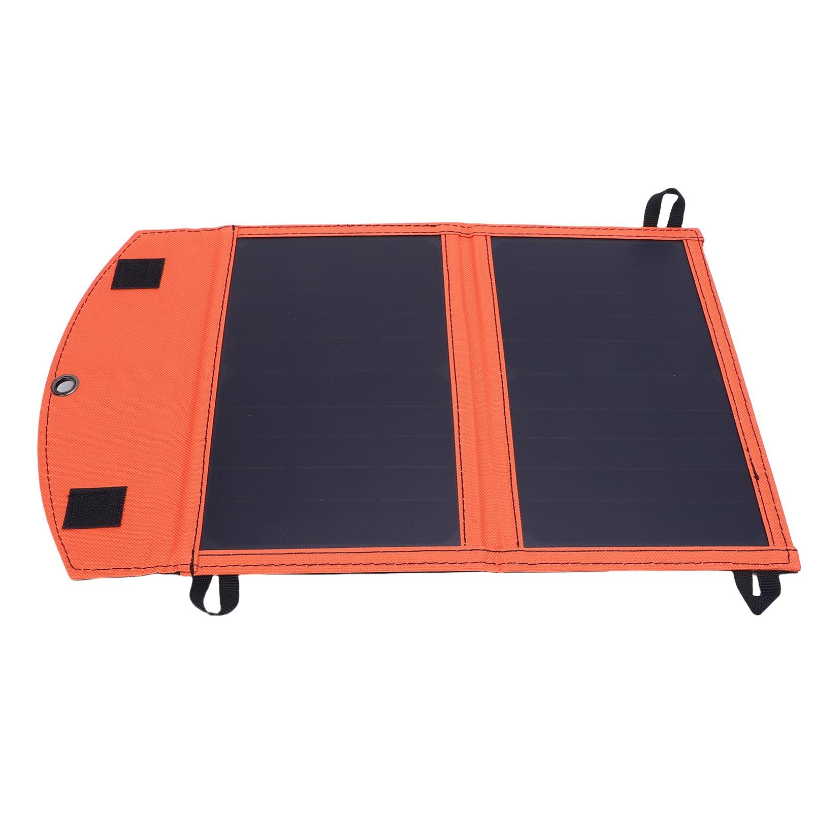 Folding Solar Panel Multifunction Powerbank Charger 14W 2 Folds IP67 Water view 8